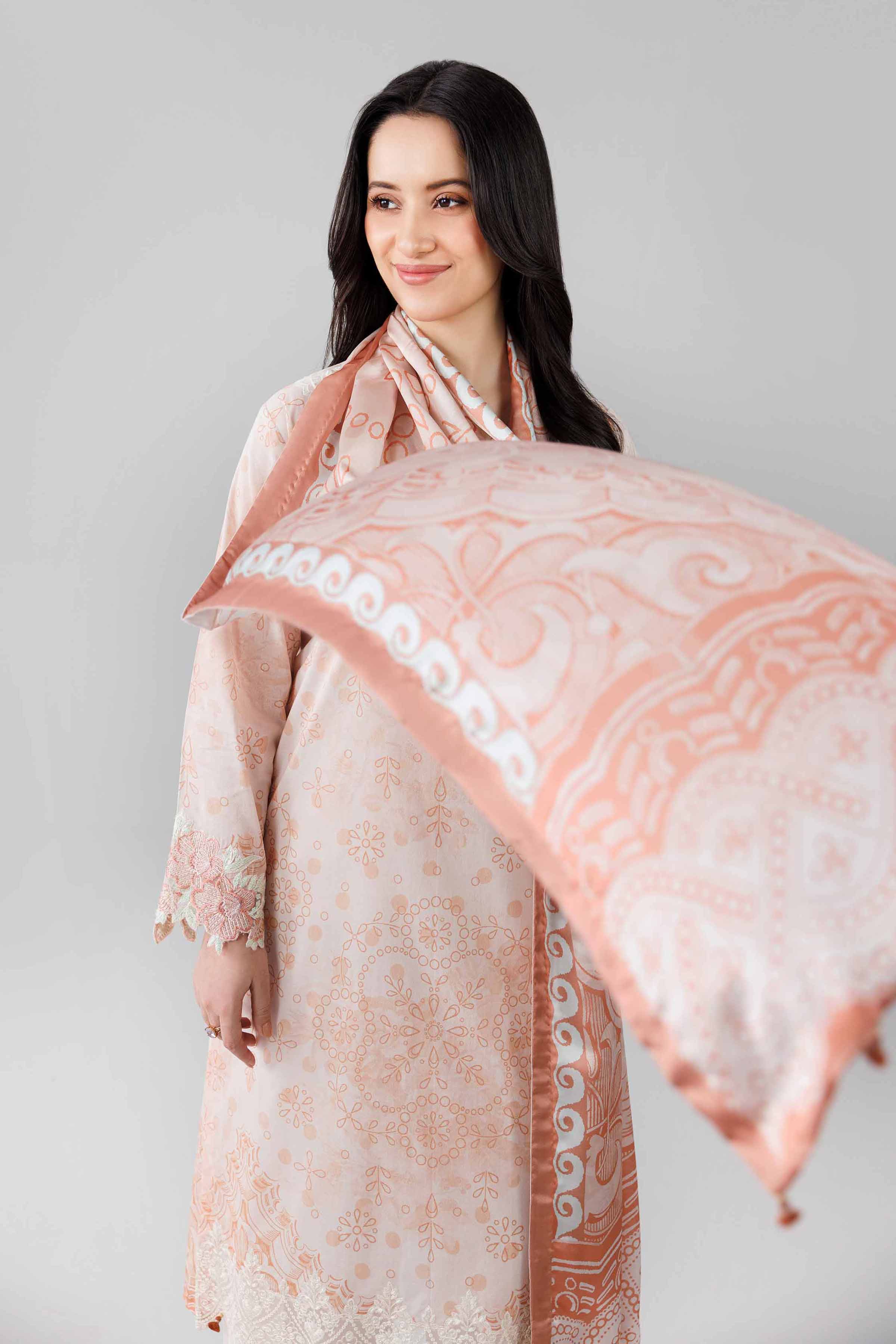 3 Piece - Digital Printed Embroidered Suit - 42601800 for Women - Unstitched Collection | Nishat | Shop Online