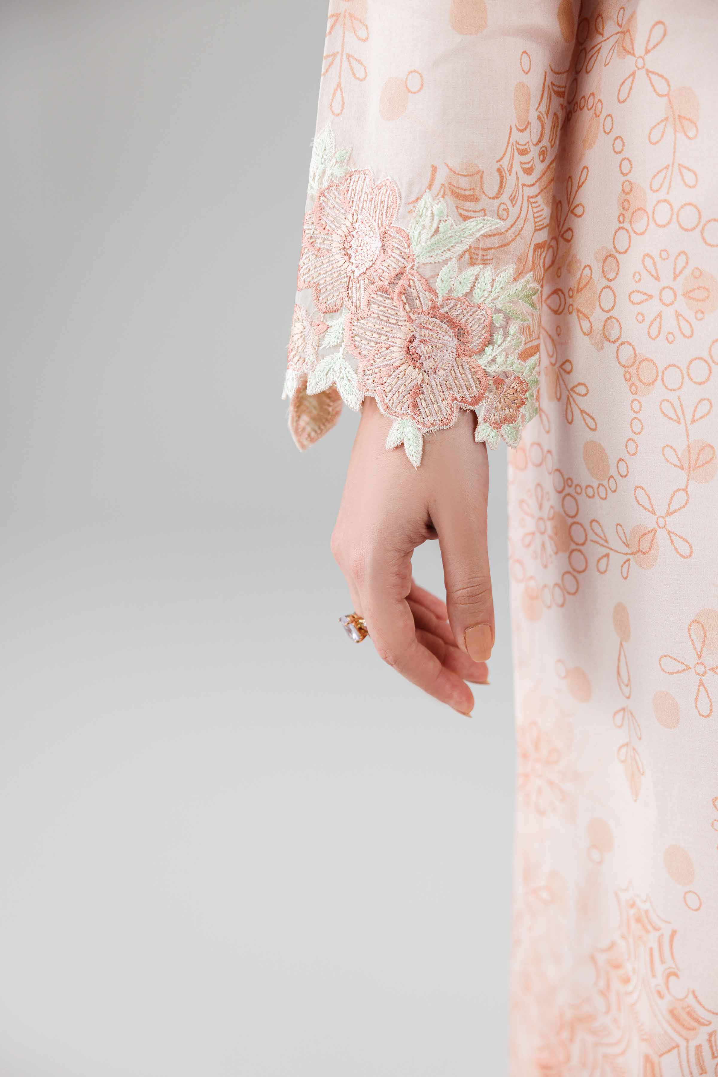 3 Piece - Digital Printed Embroidered Suit - 42601800 for Women - Unstitched Collection | Nishat | Shop Online