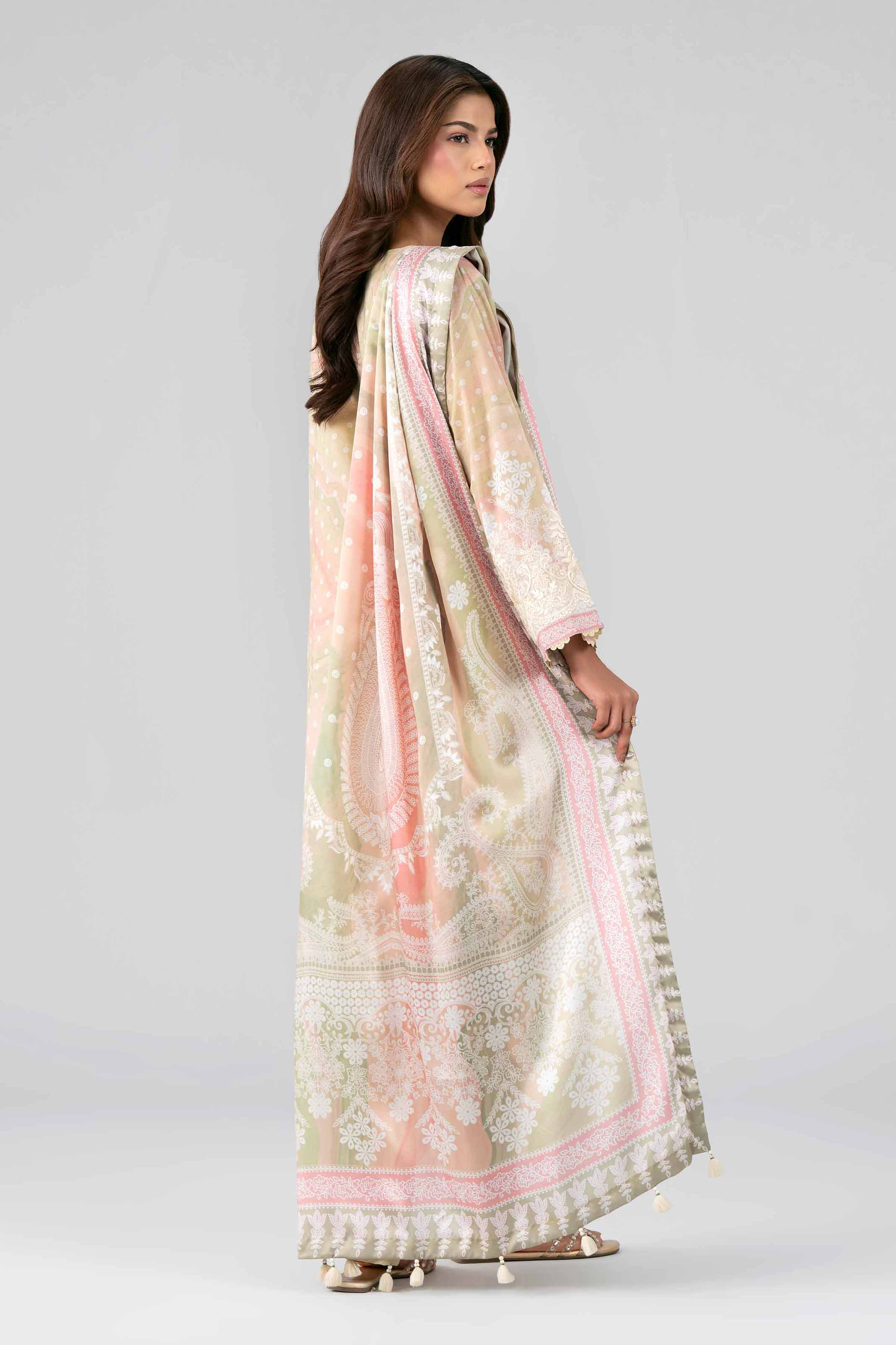 3 Piece - Digital Printed Embroidered Suit - 42601803 for Women - Unstitched Collection | Nishat | Shop Online