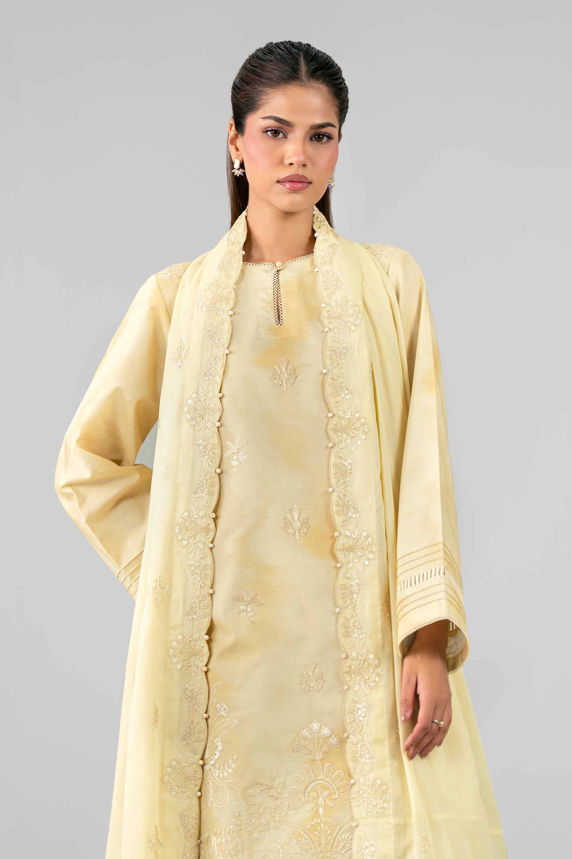 3 Piece - Printed Embroidered Suit - 42601808 for Women - Unstitched Collection | Nishat | Shop Online