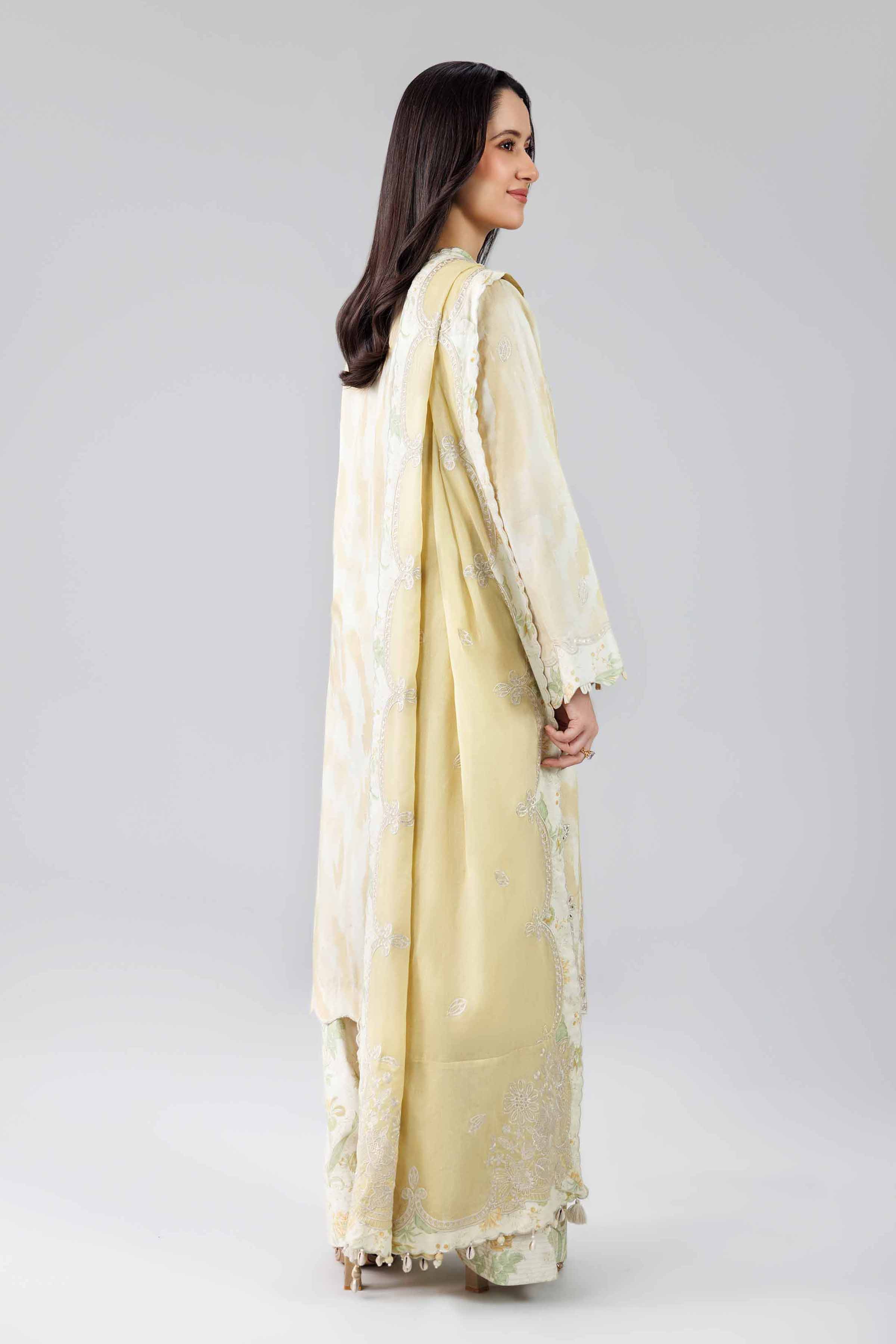 3 Piece - Printed Embroidered Suit - 42601809 for Women - Unstitched Collection | Nishat | Shop Online