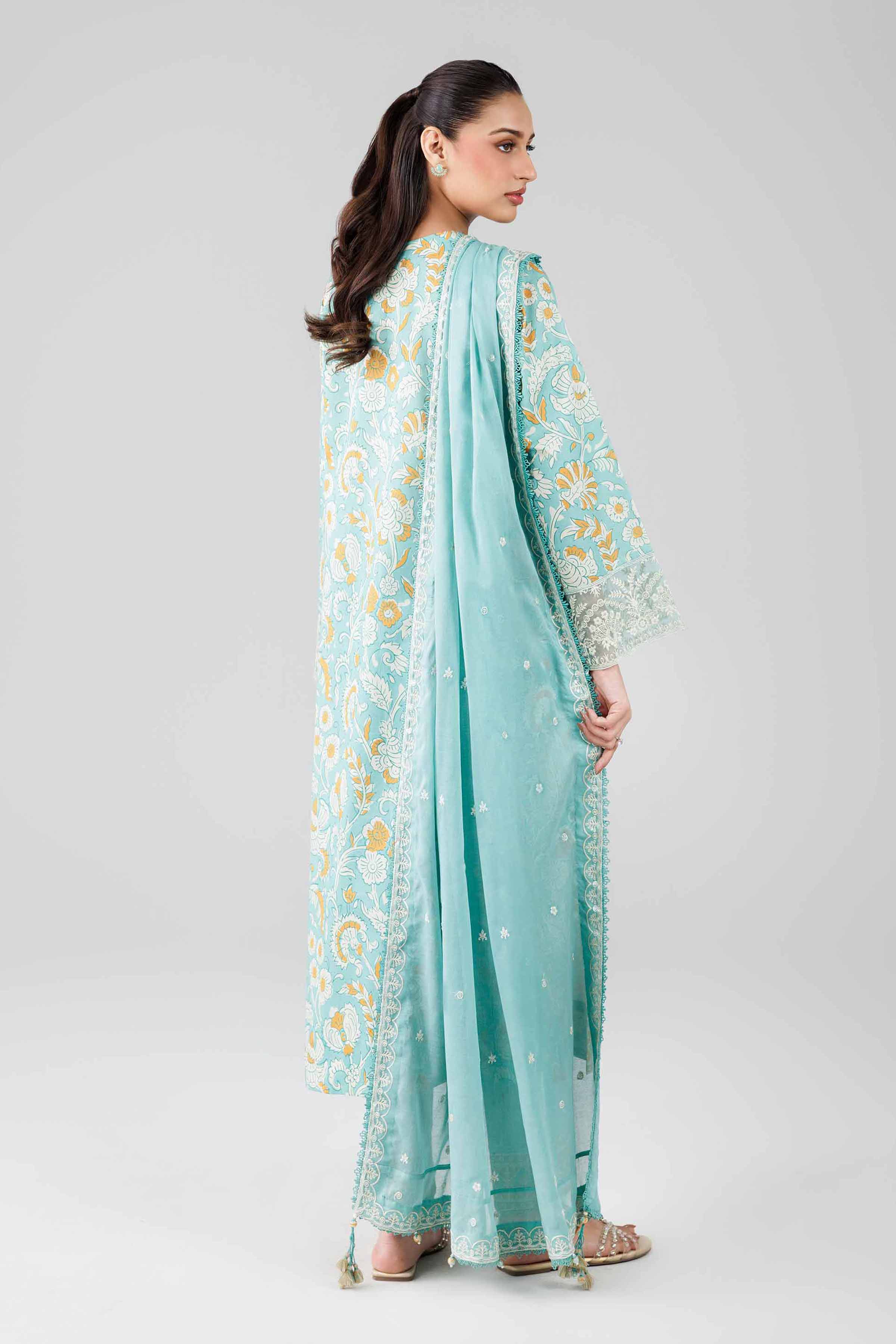 3 Piece - Printed Embroidered Suit - 42601817 for Women - Unstitched Collection | Nishat | Shop Online