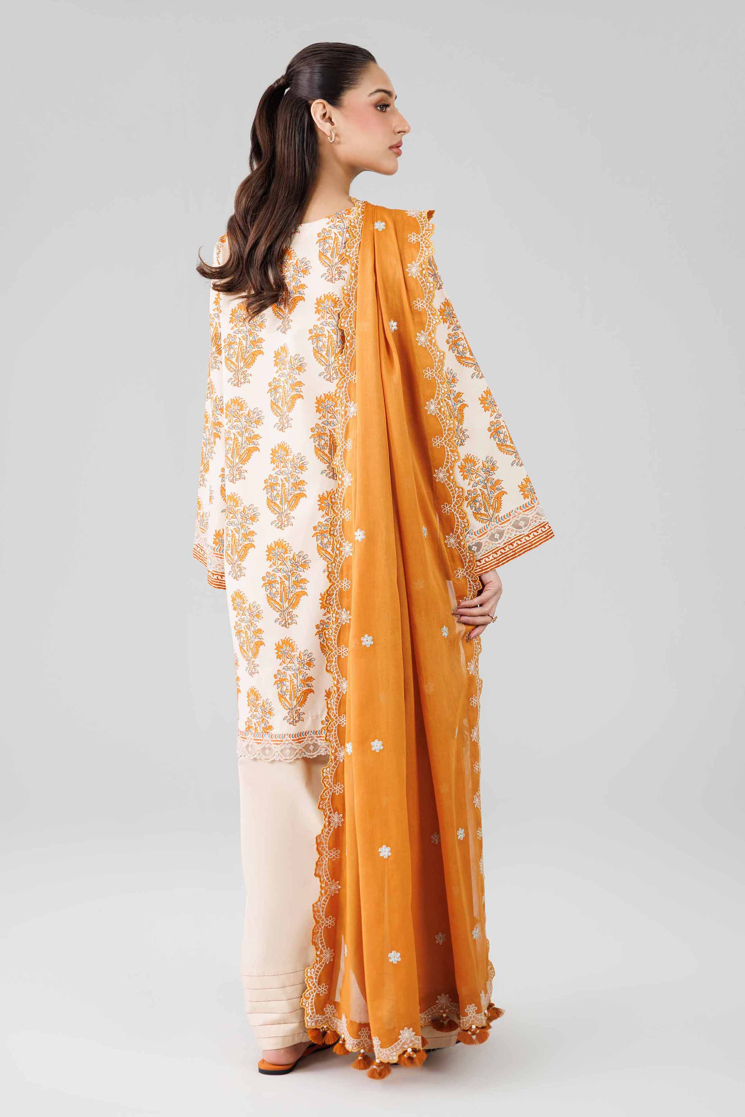 3 Piece - Printed Embroidered Suit - 42601822 for Women - Unstitched Collection | Nishat | Shop Online