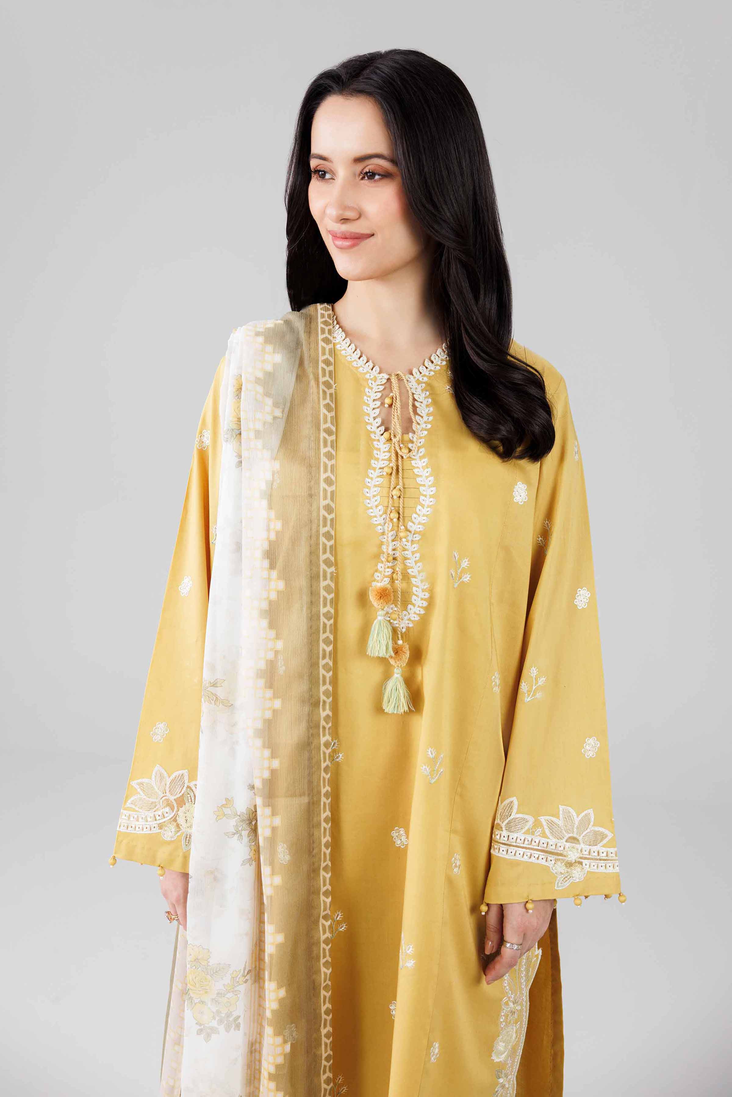 3 Piece - Digital Printed Embroidered Suit - 42601827 for Women - Unstitched Collection | Nishat | Shop Online