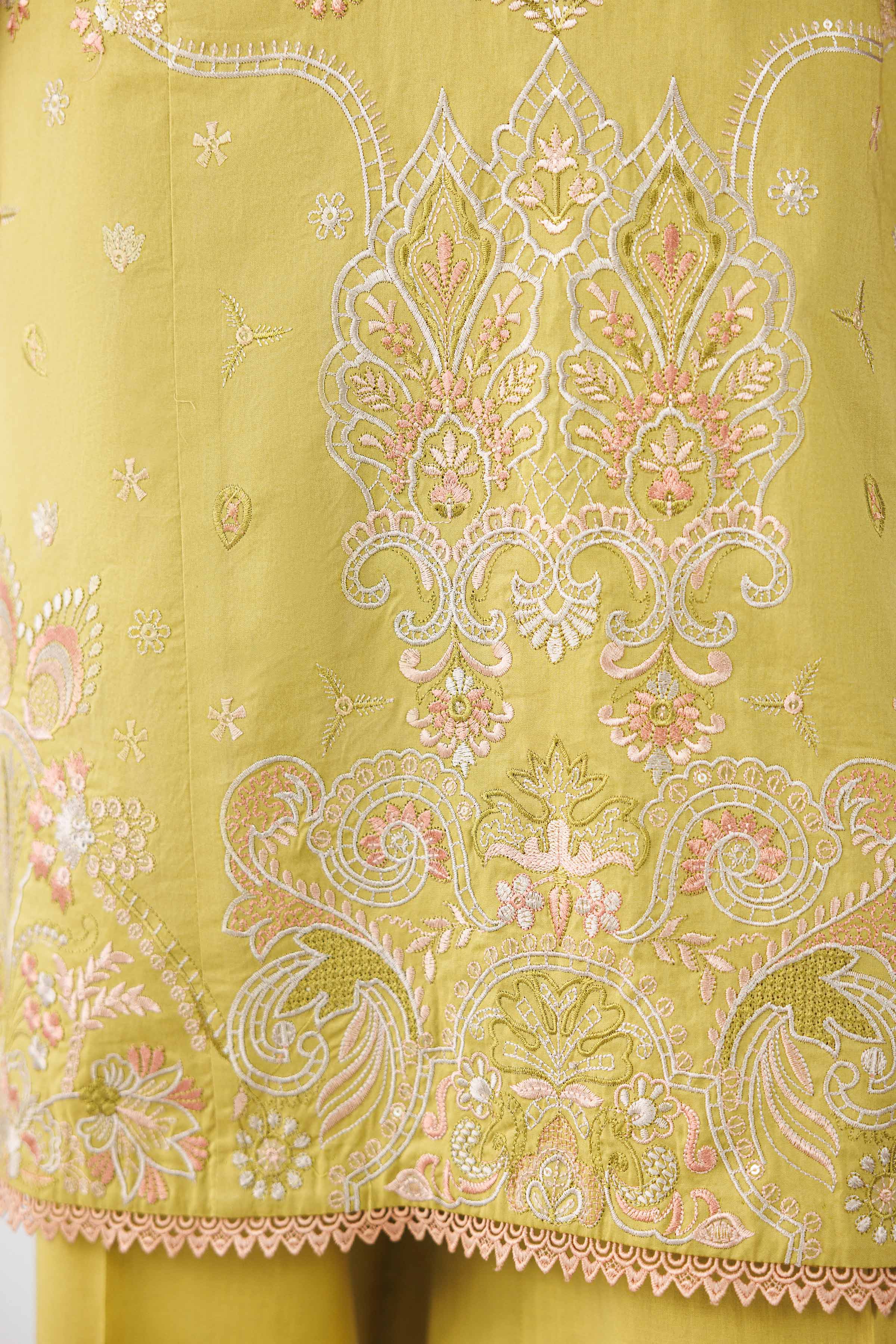 3 Piece - Digital Printed Embroidered Suit - 42601832