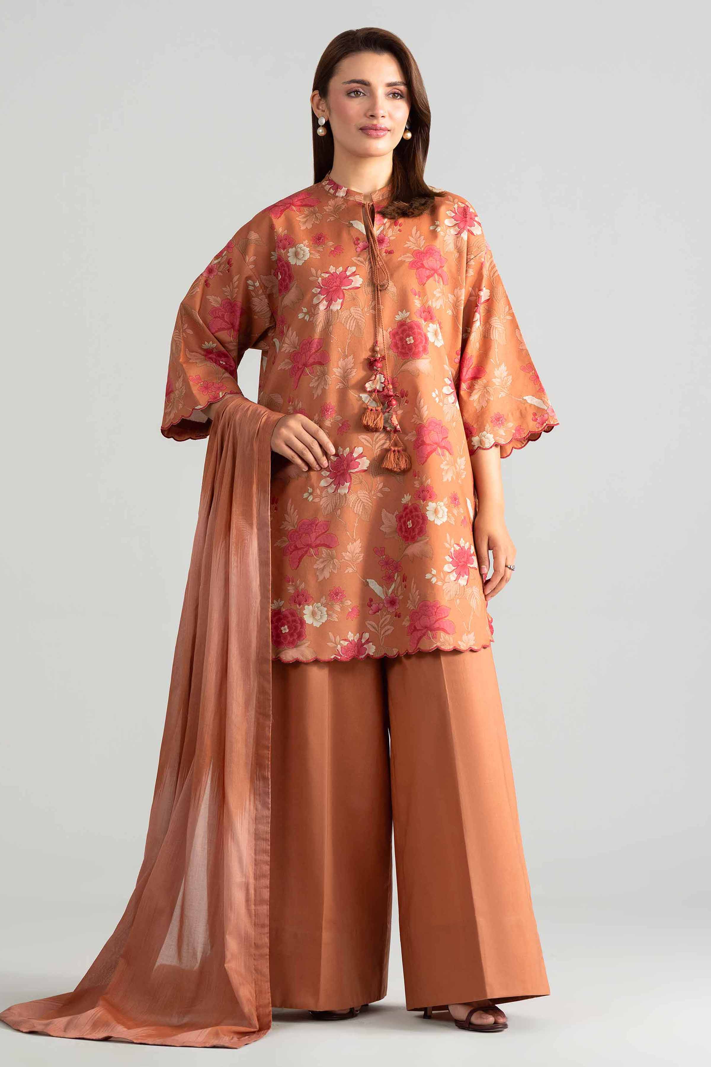 3 Piece - Digital Printed Suit - 42601845 for Women - Unstitched Collection | Nishat | Shop Online