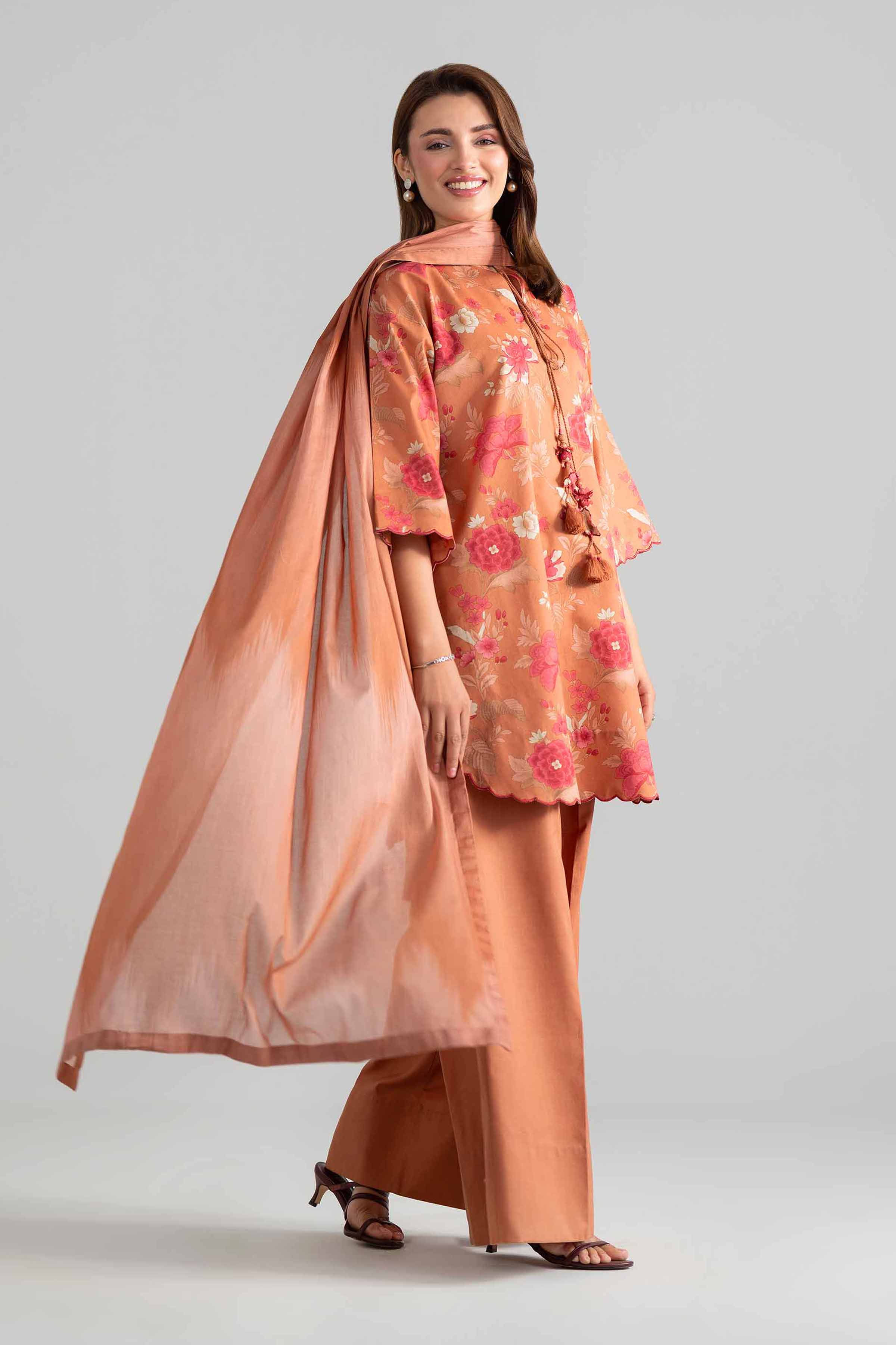 3 Piece - Digital Printed Suit - 42601845 for Women - Unstitched Collection | Nishat | Shop Online