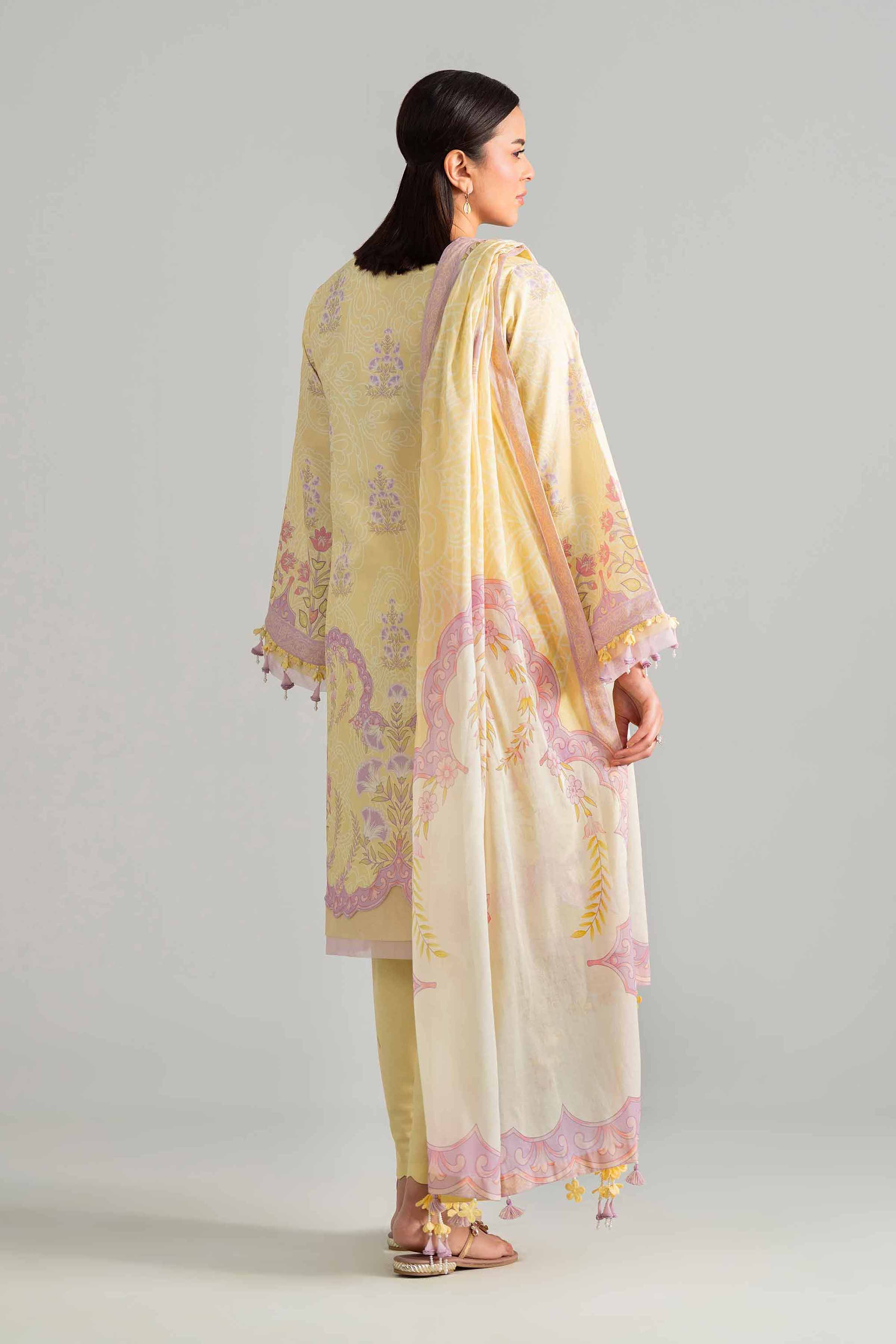 3 Piece - Digital Printed Suit - 42601853 for Women - Unstitched Collection | Nishat | Shop Online