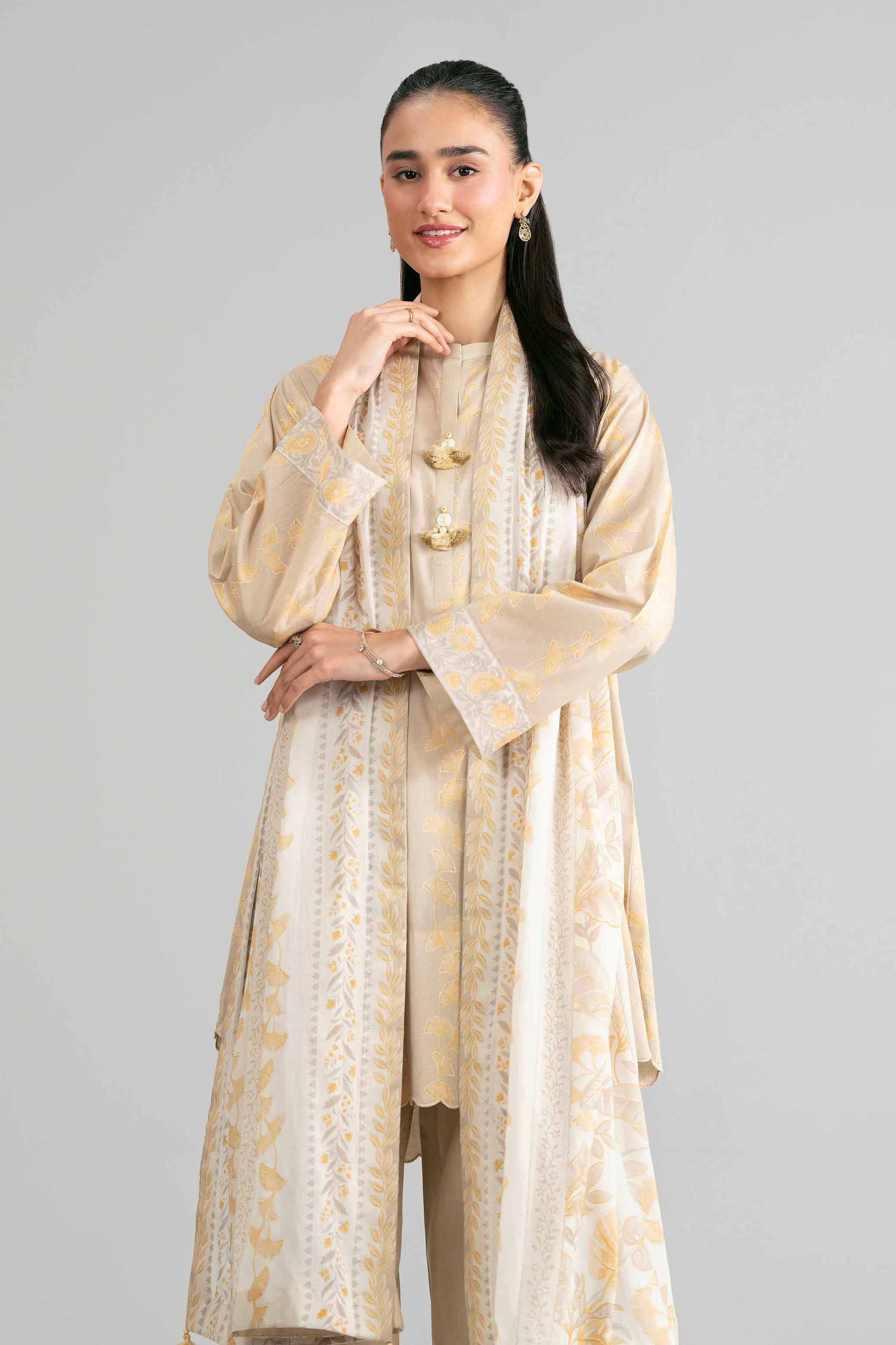 3 Piece - Printed Suit - 42601866 for Women - Unstitched Collection | Nishat | Shop Online