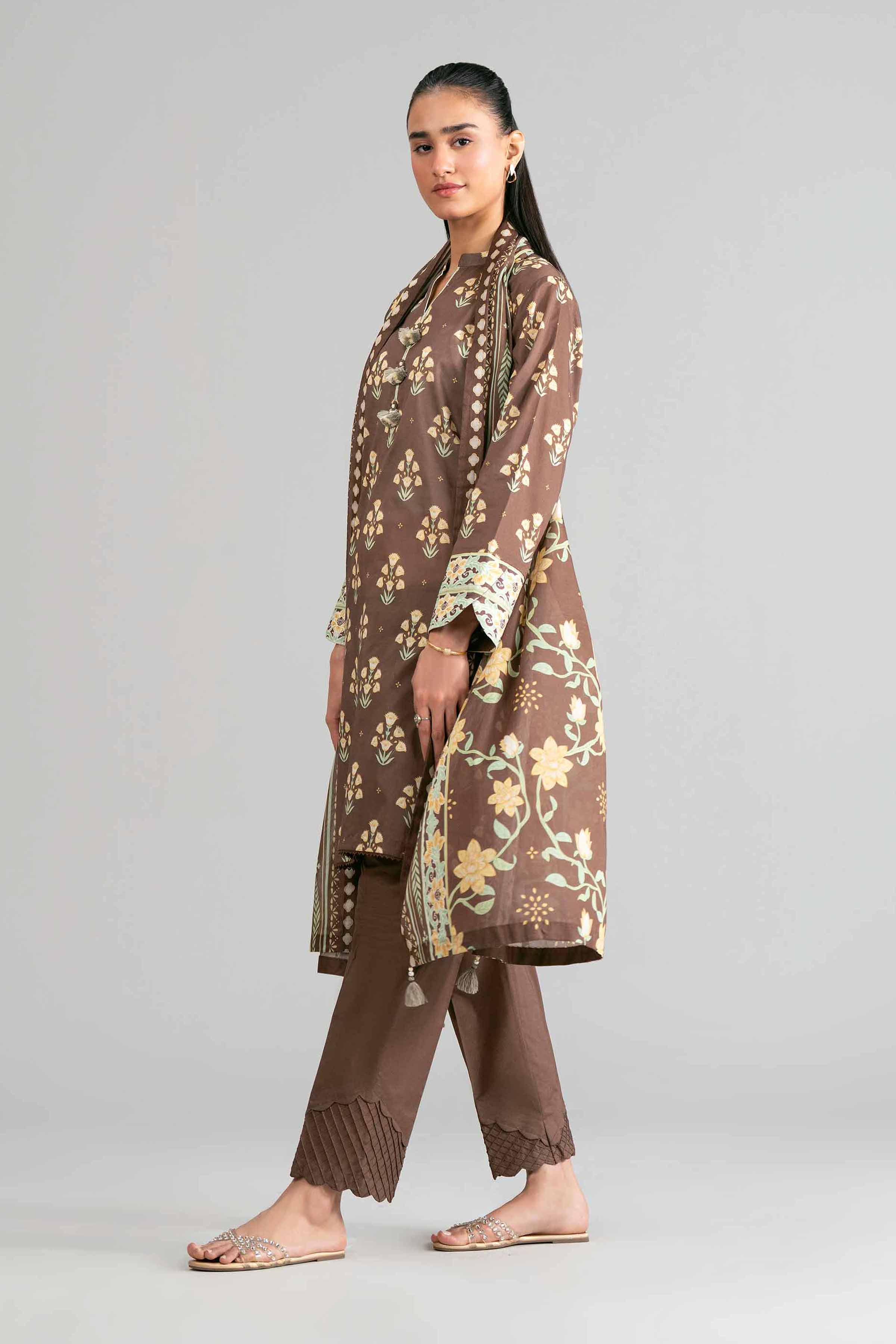 3 Piece - Printed Suit - 42601867 for Women - Unstitched Collection | Nishat | Shop Online