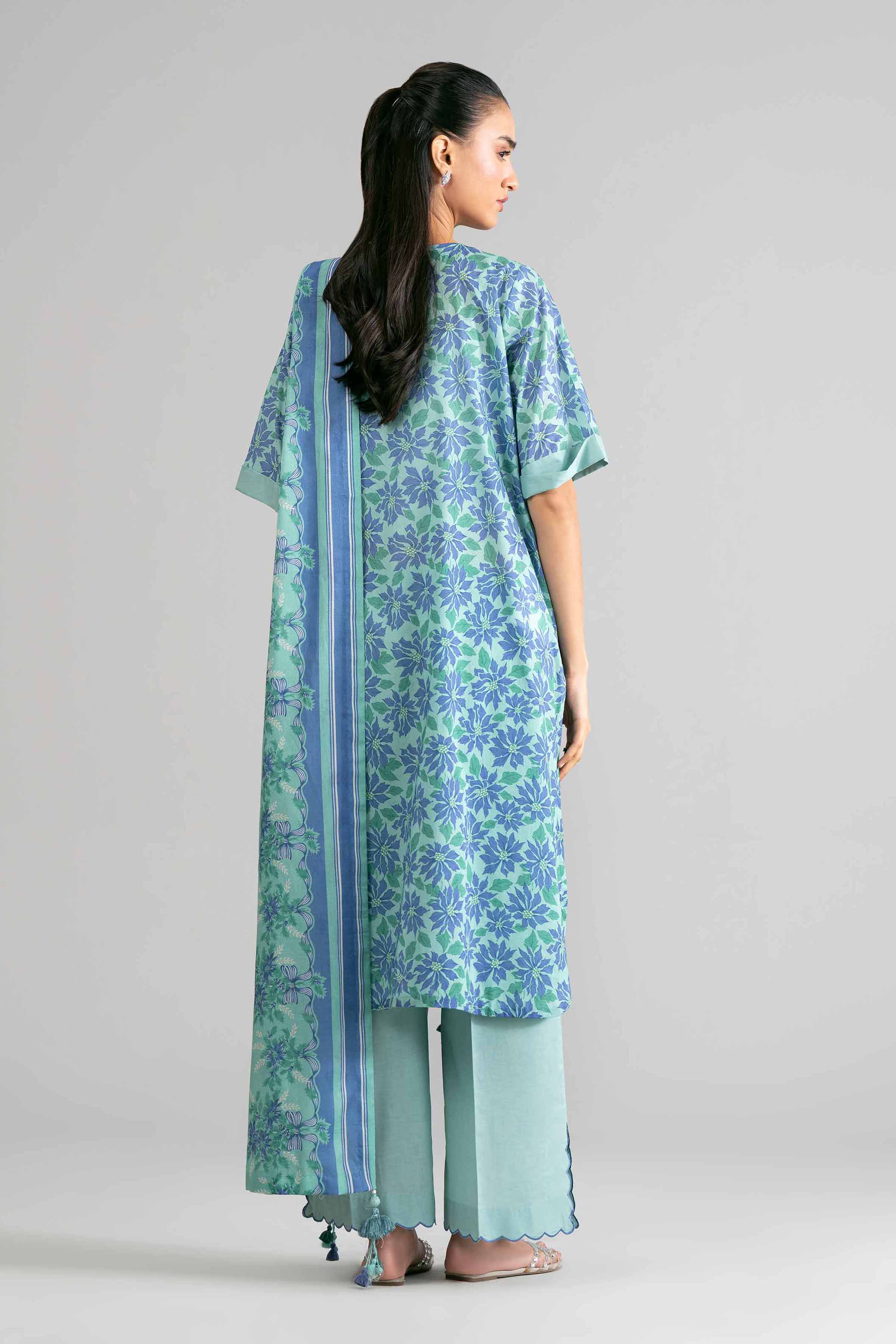 3 Piece - Printed Suit - 42601882 for Women - Unstitched Collection | Nishat | Shop Online