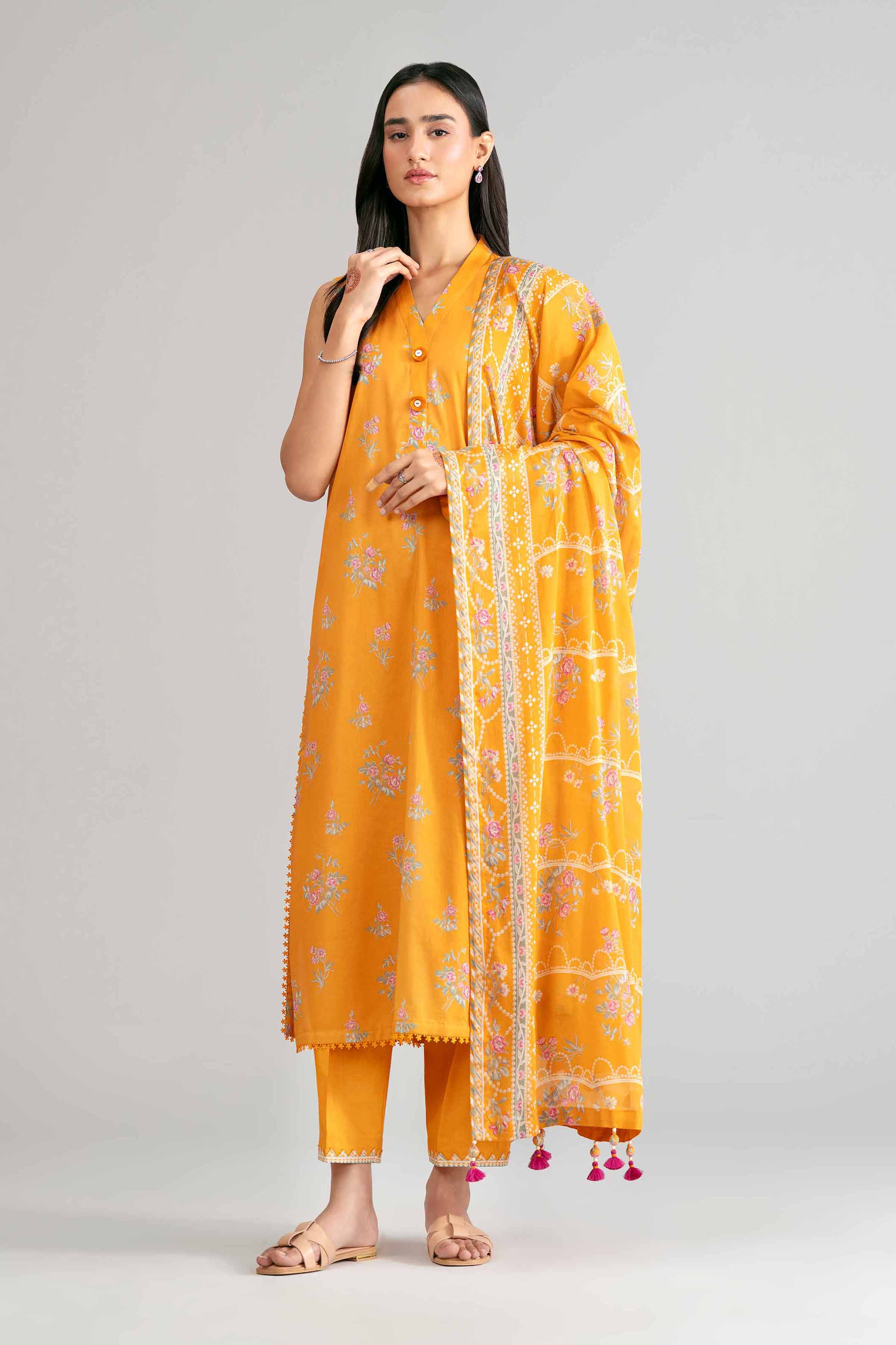 3 Piece - Printed Suit - 42601884 for Women - Unstitched Collection | Nishat | Shop Online
