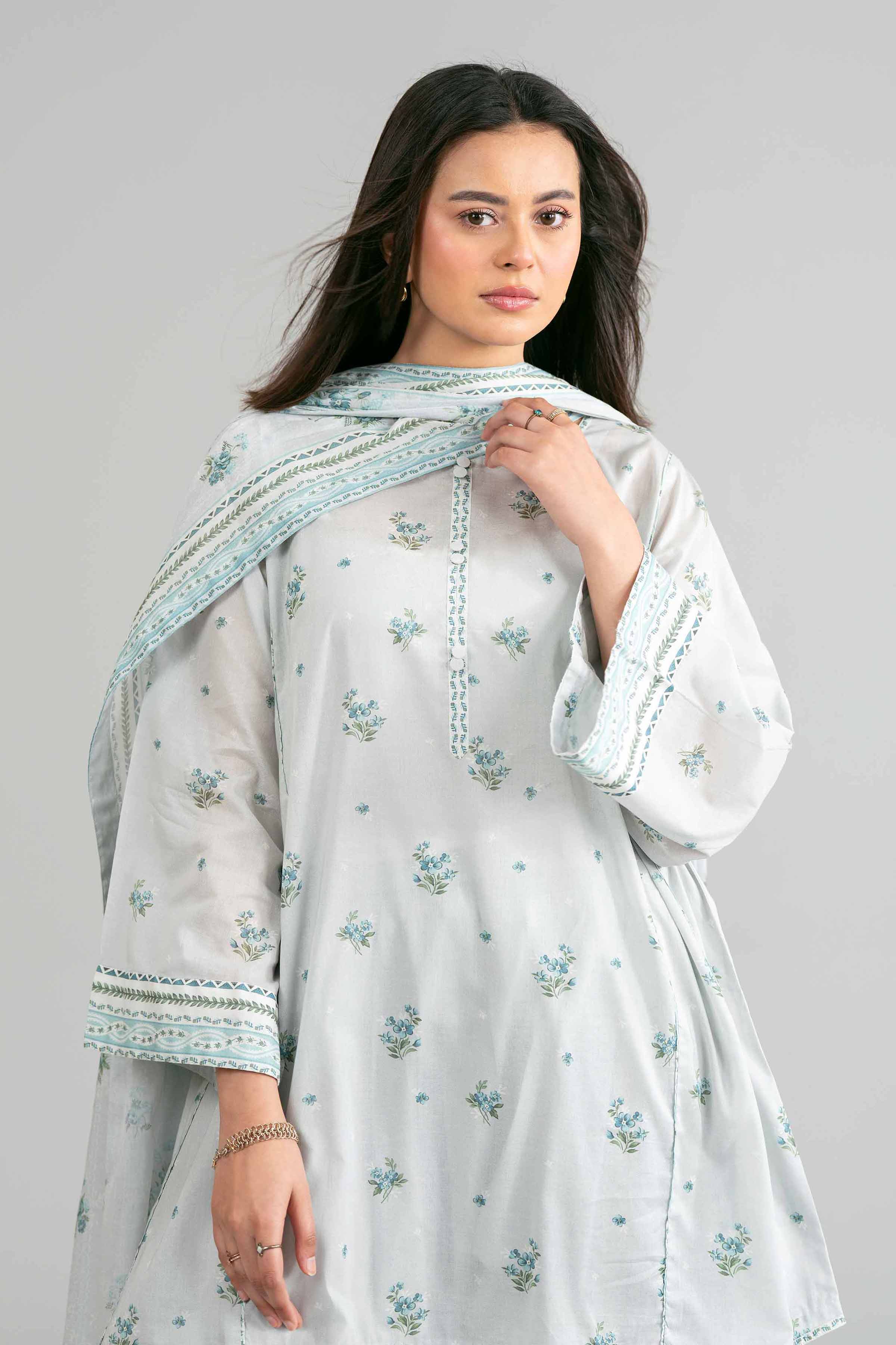 3 Piece - Printed Suit - 42601886