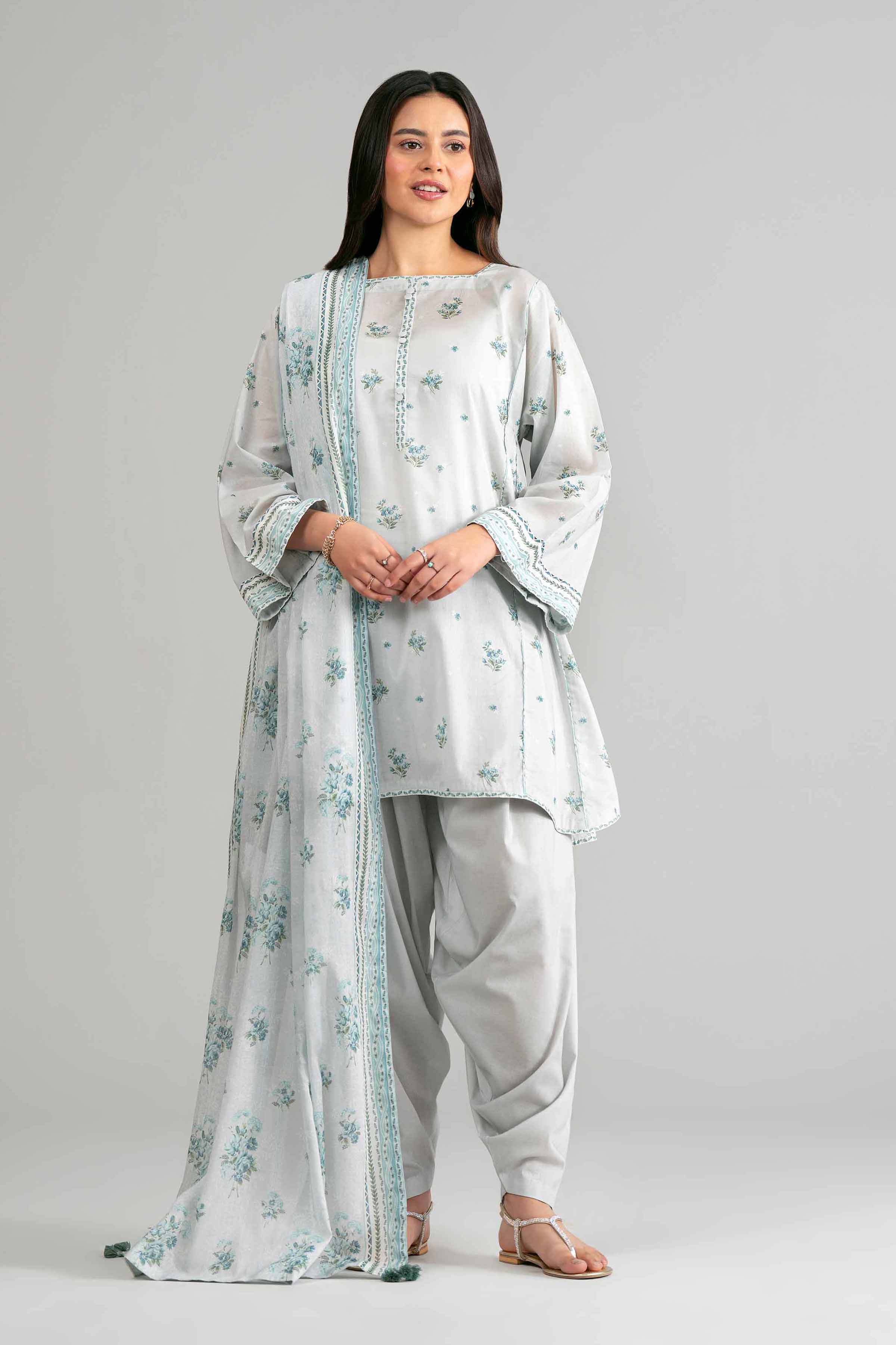 3 Piece - Printed Suit - 42601886