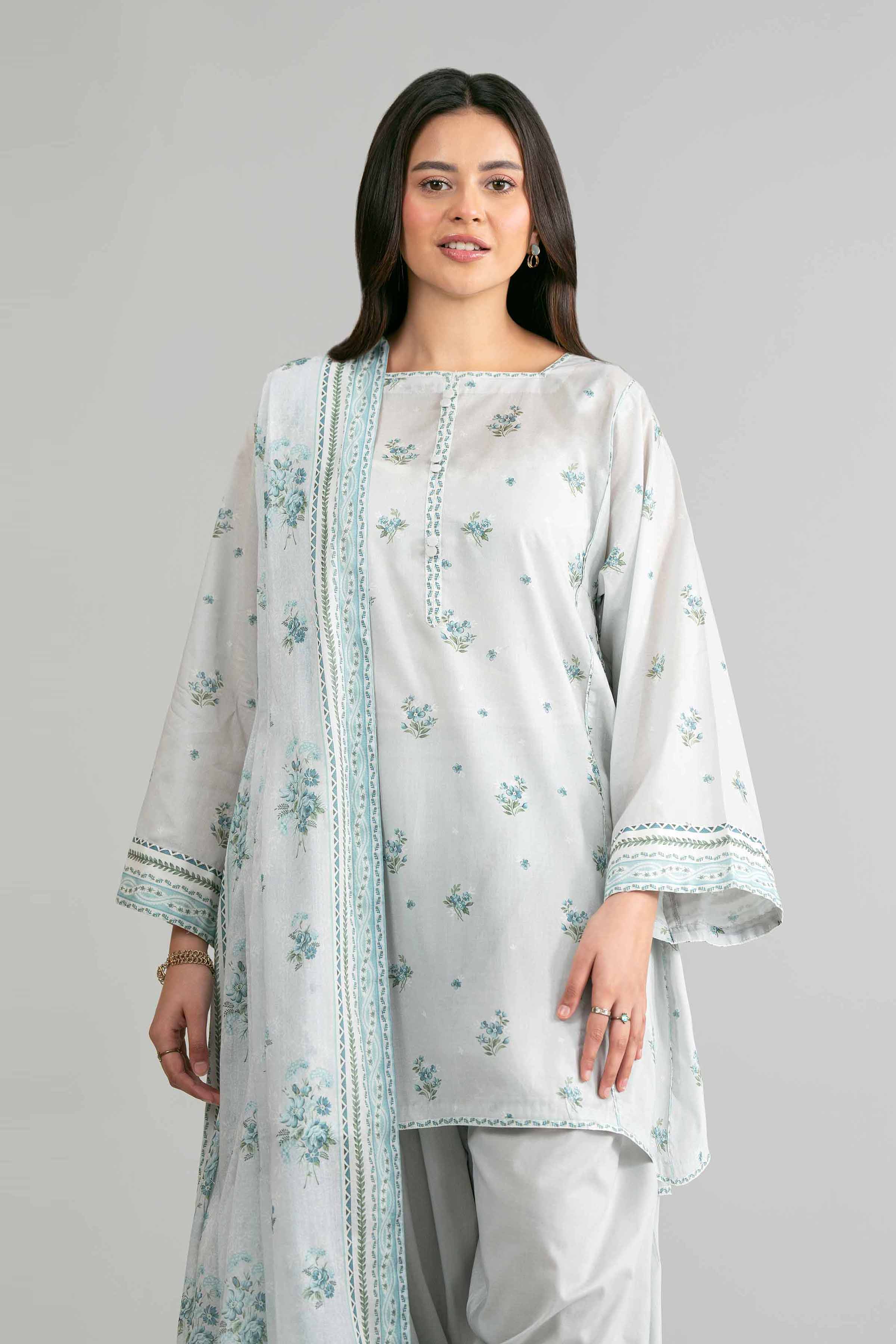 3 Piece - Printed Suit - 42601886