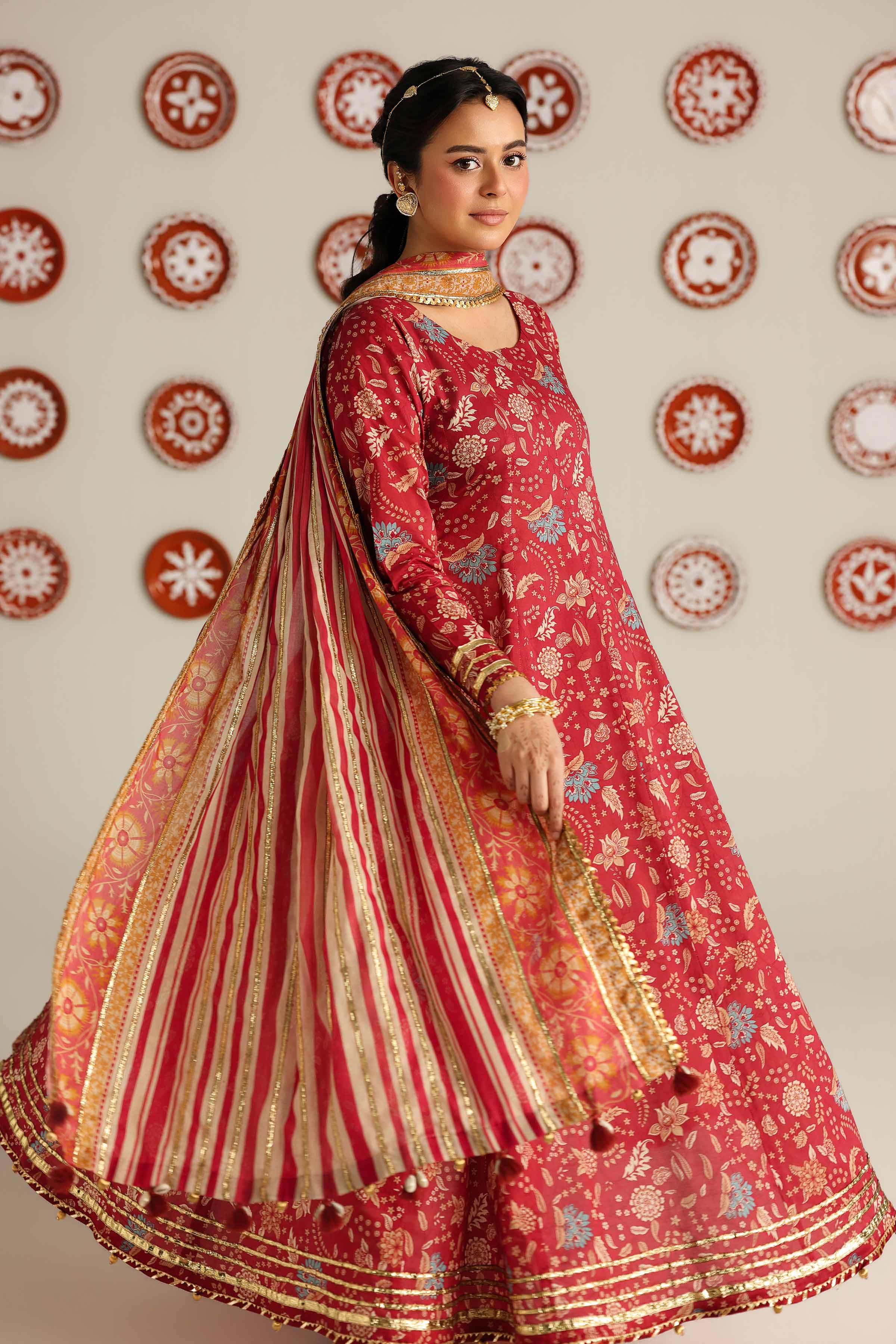 3 Piece - Printed Suit - 42601888 for Women - Unstitched Collection | Nishat | Shop Online