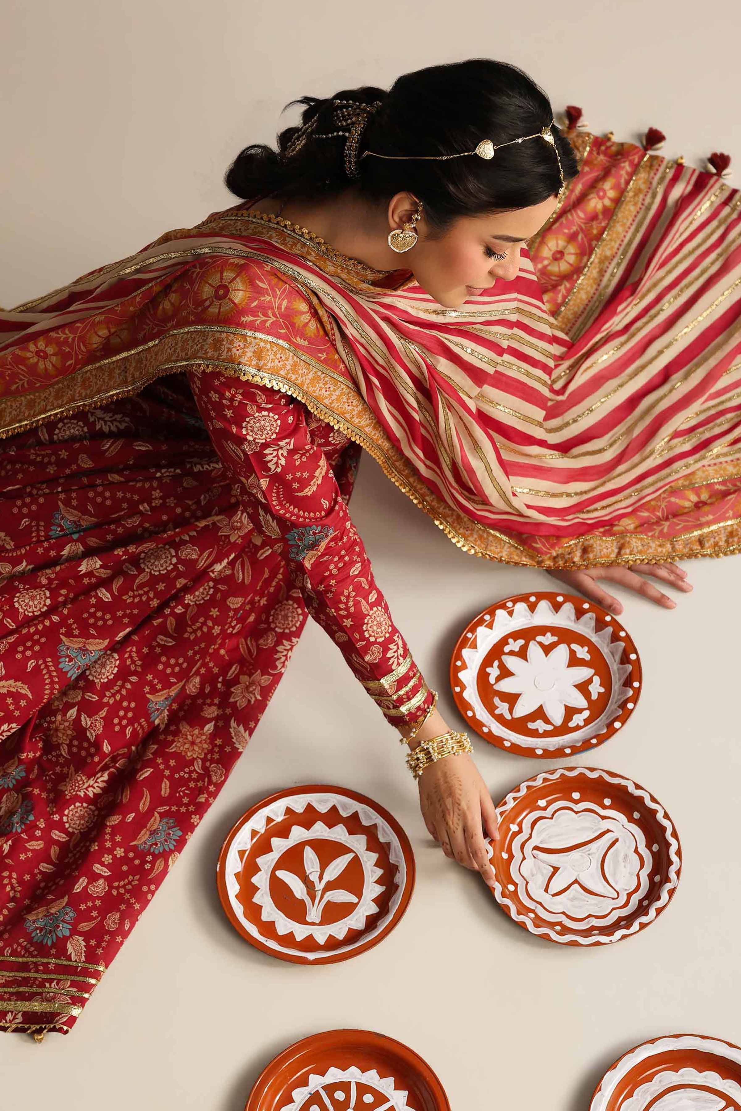 3 Piece - Printed Suit - 42601888 for Women - Unstitched Collection | Nishat | Shop Online