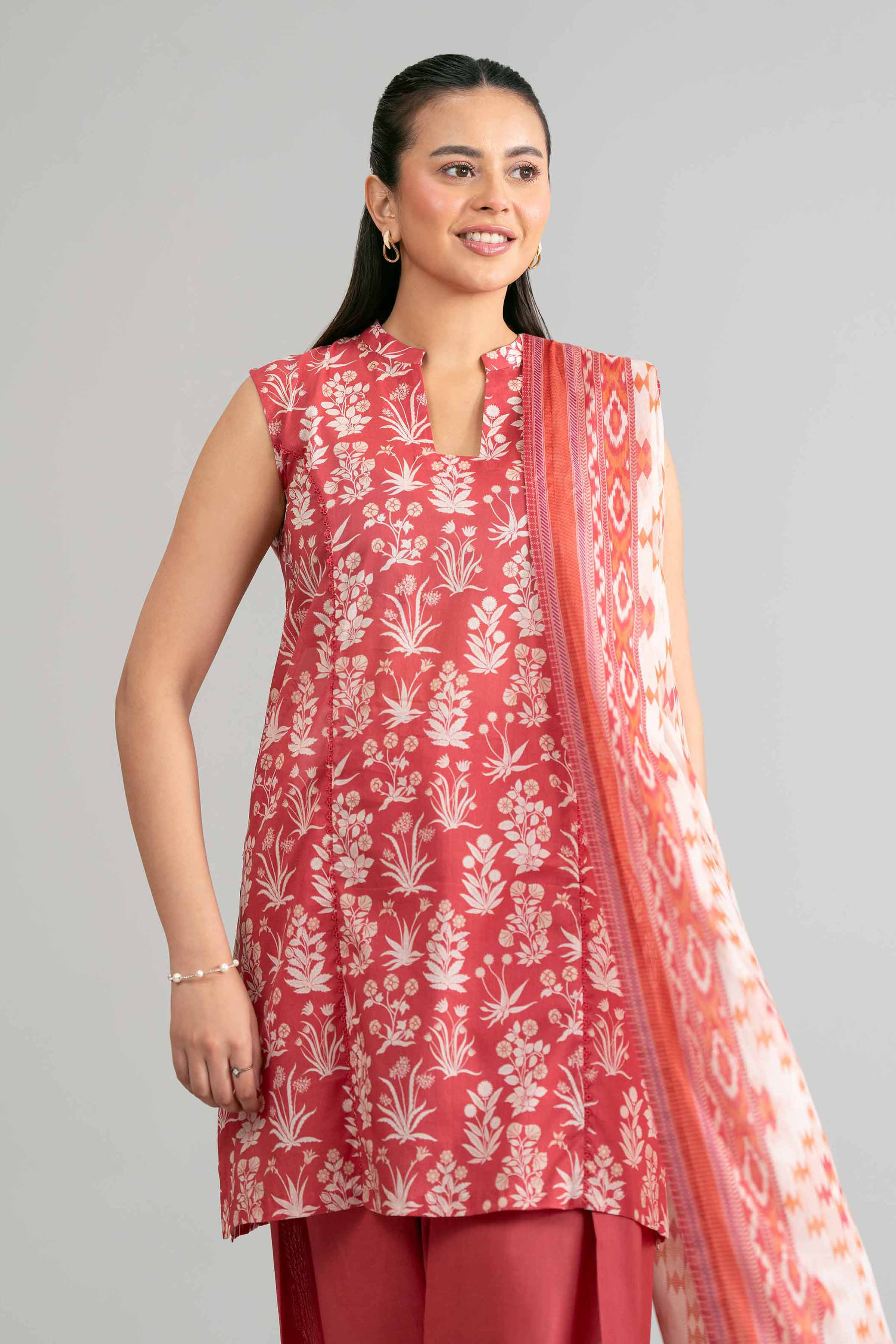 3 Piece - Printed Suit - 42601891