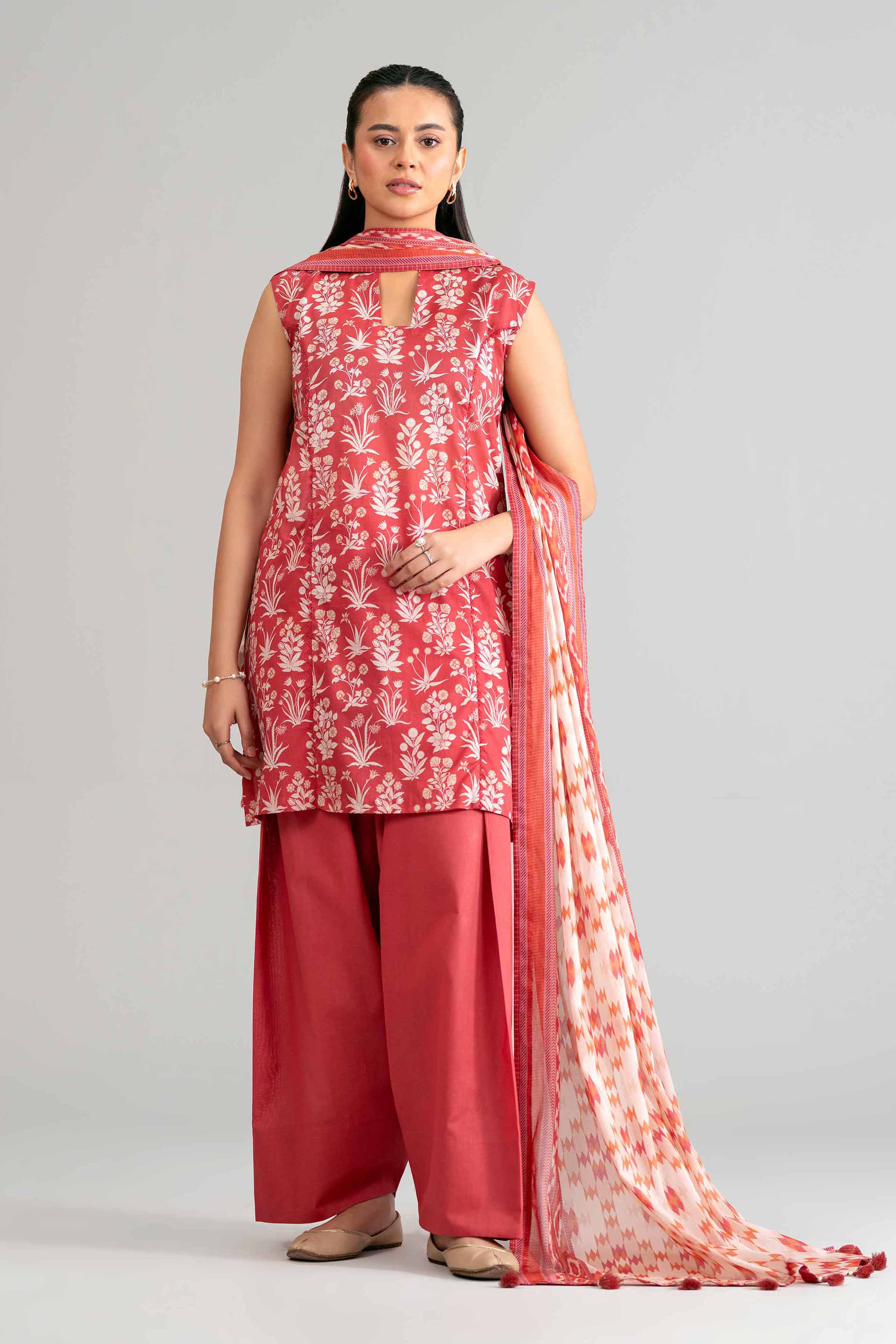 3 Piece - Printed Suit - 42601891