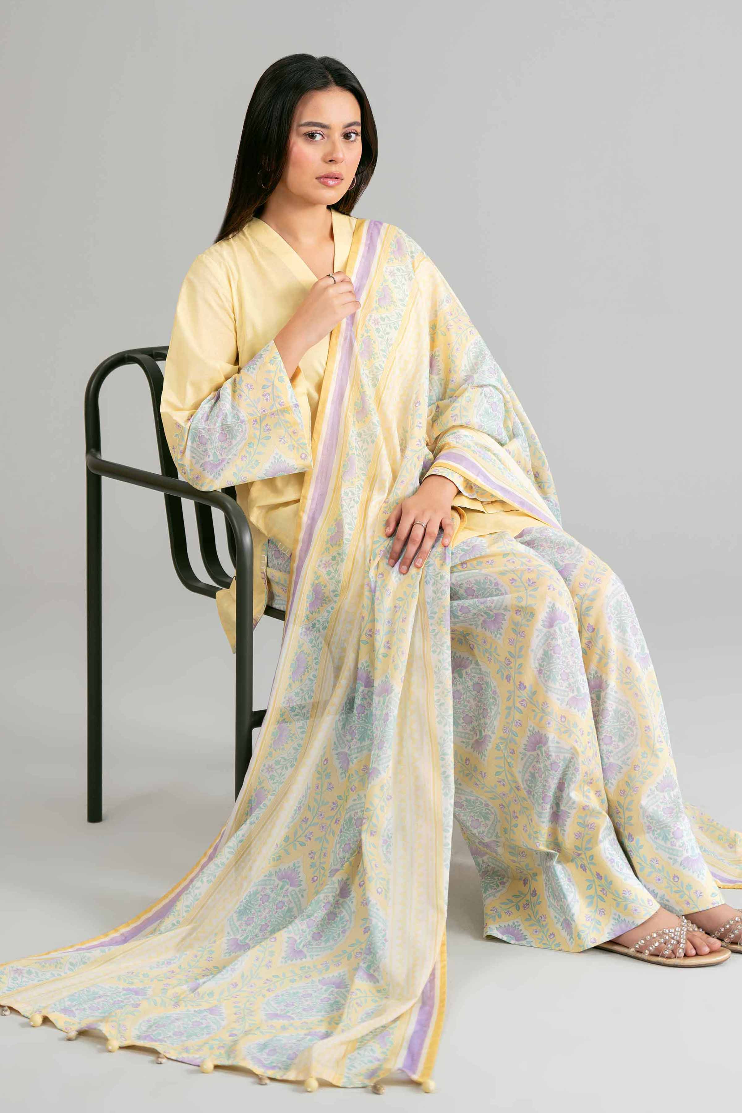 3 Piece - Printed Suit - 42601892