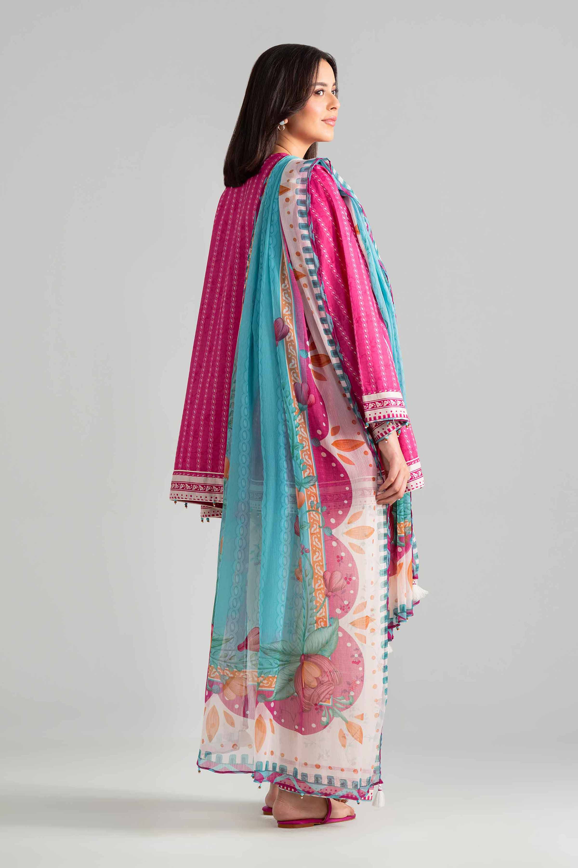 3 Piece - Digital Printed Suit - 42601897