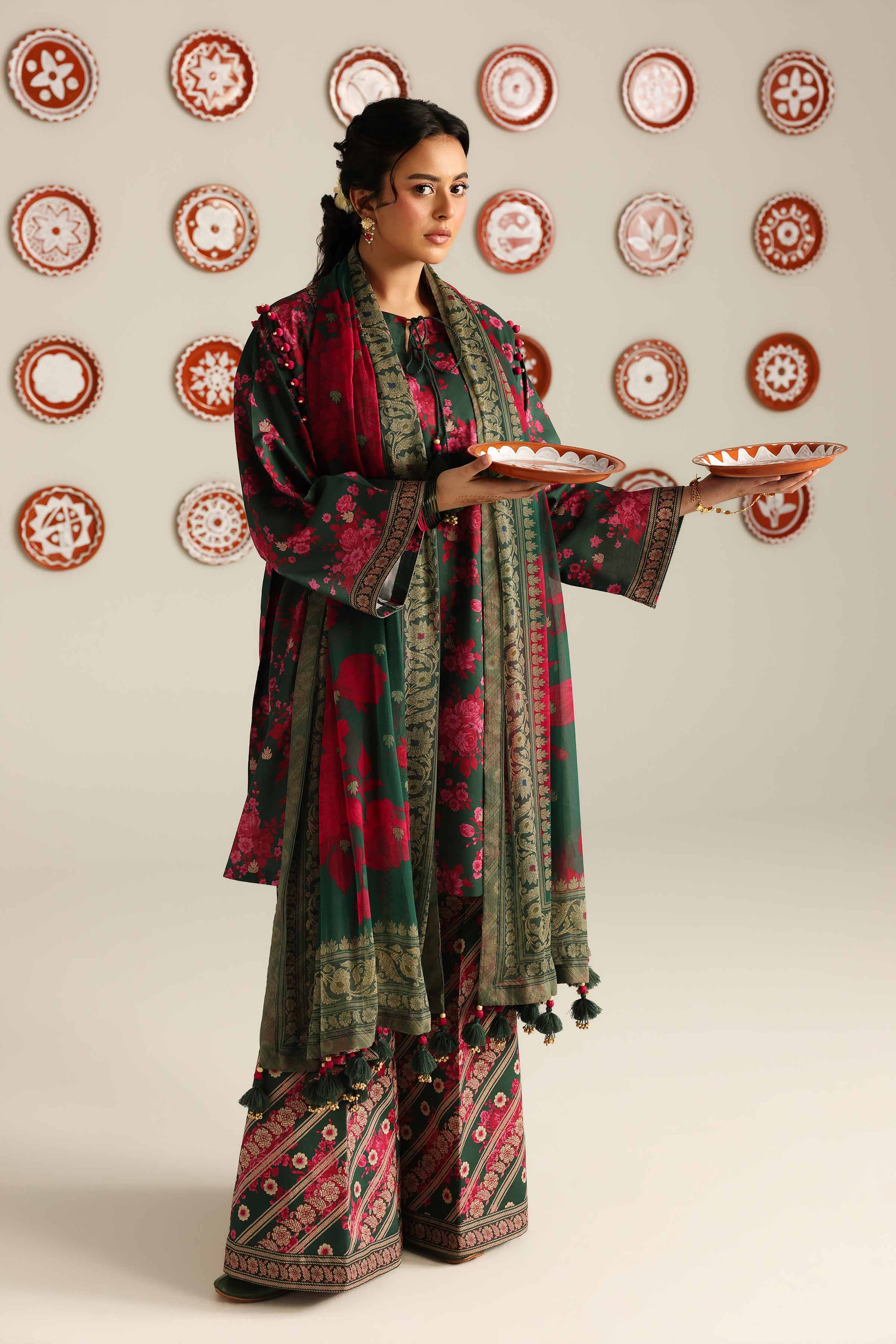 3 Piece - Digital Printed Suit - 42601899