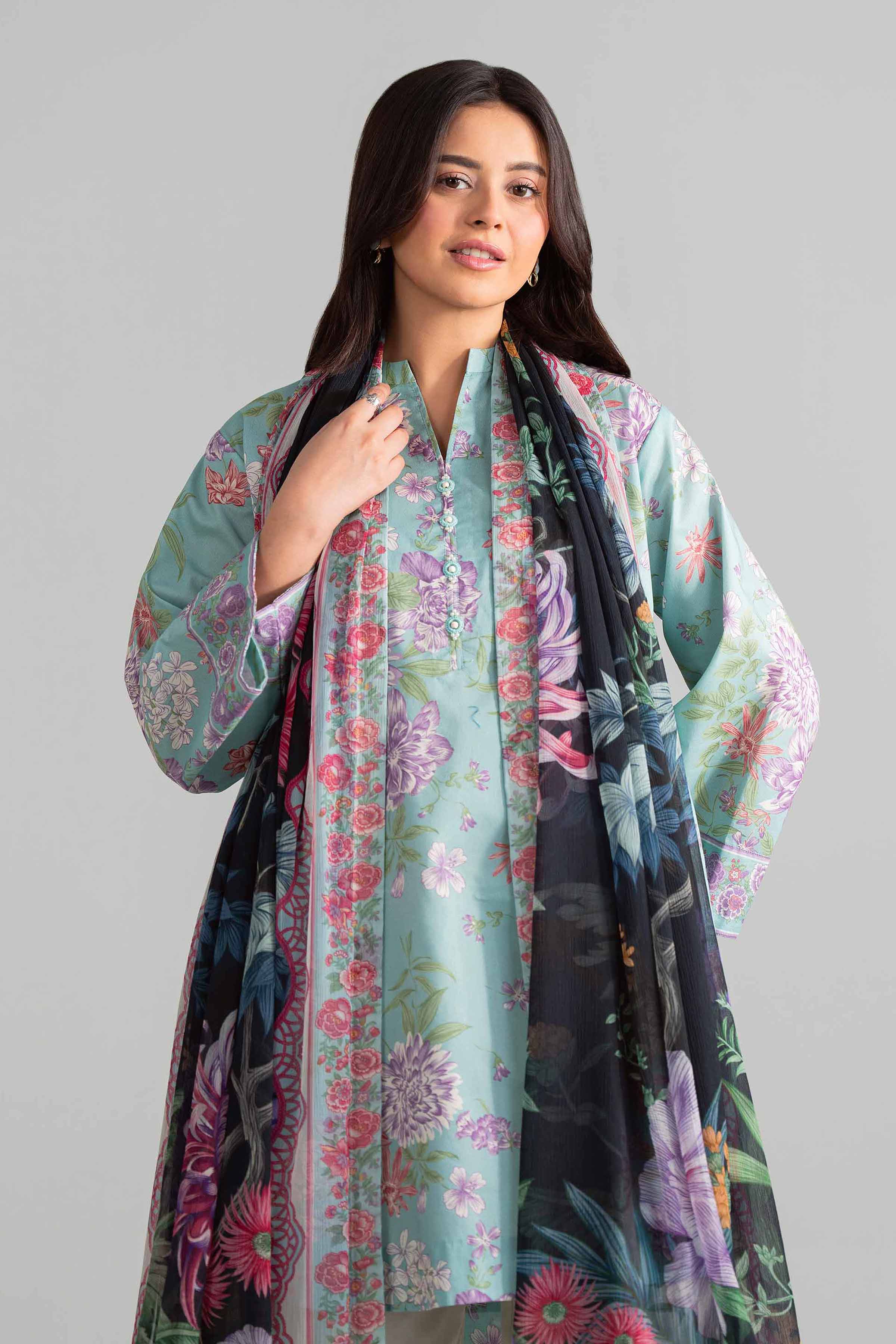 3 Piece - Digital Printed Suit - 42601901