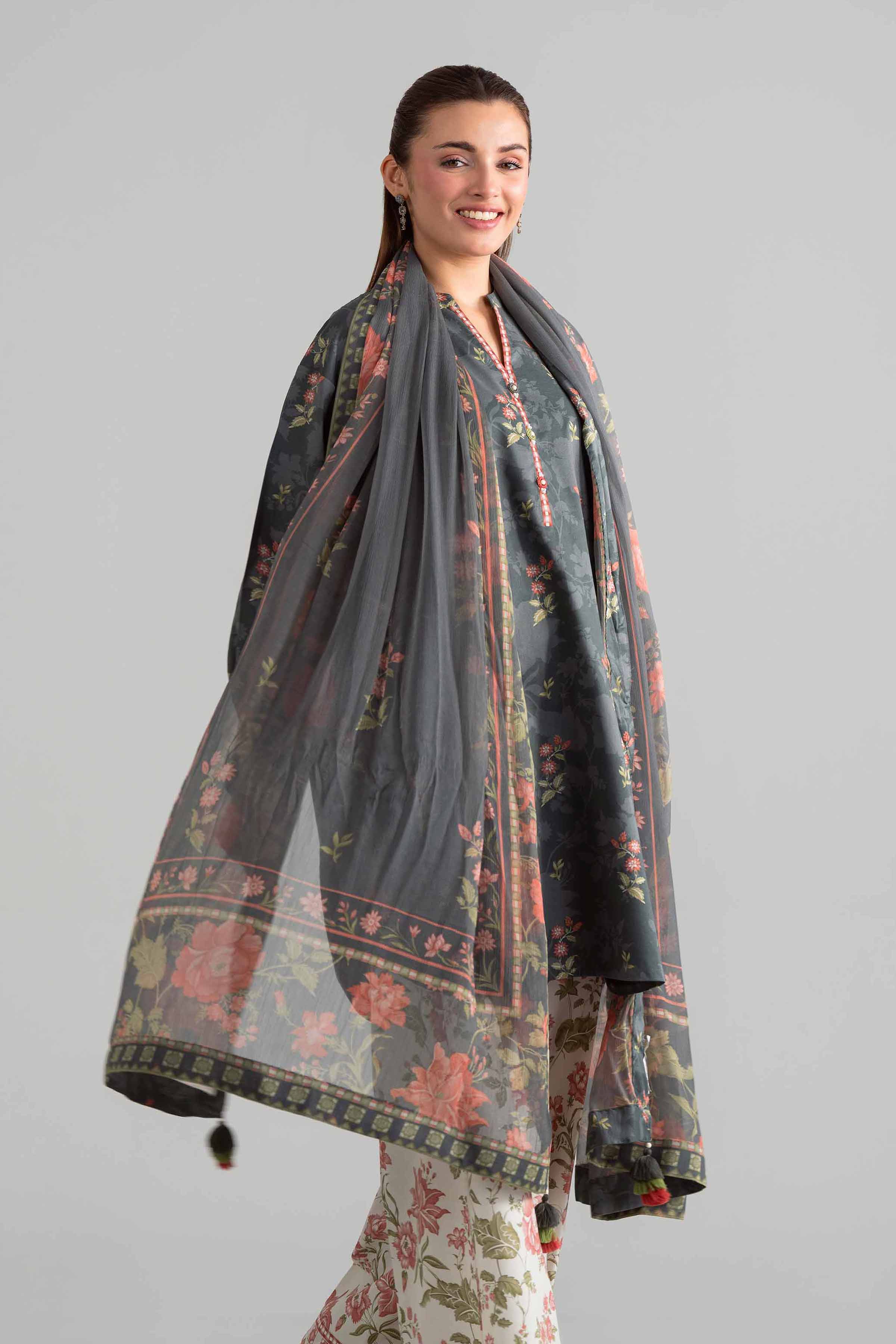 3 Piece - Digital Printed Suit - 42601903