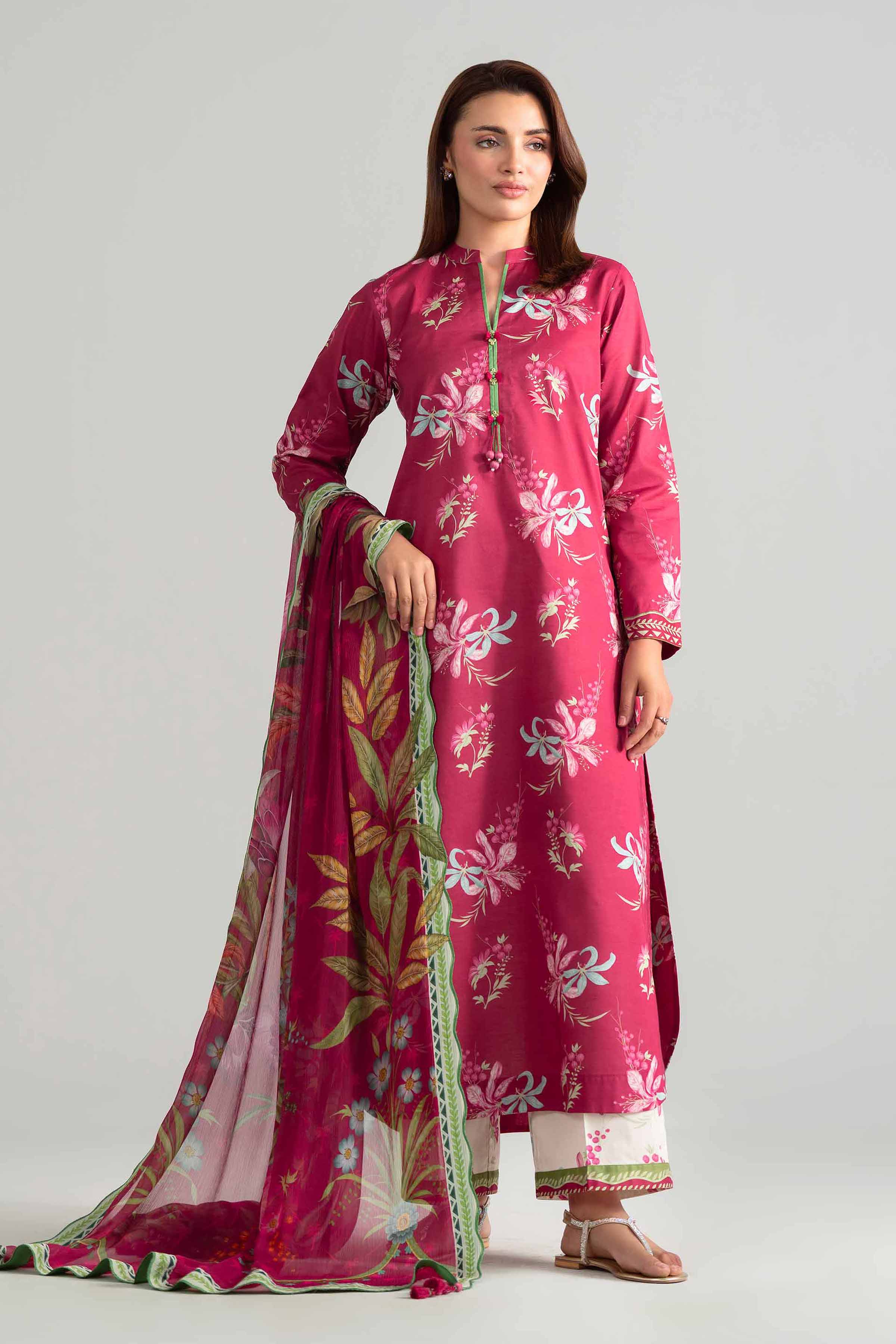 3 Piece - Digital Printed Suit - 42601904