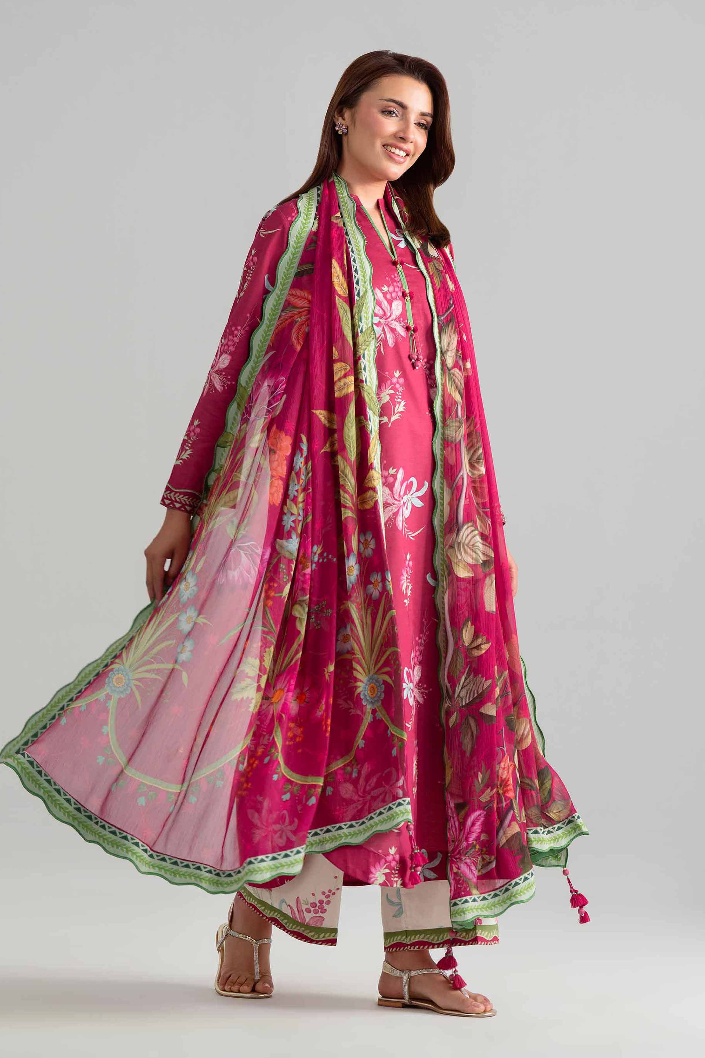 3 Piece - Digital Printed Suit - 42601904