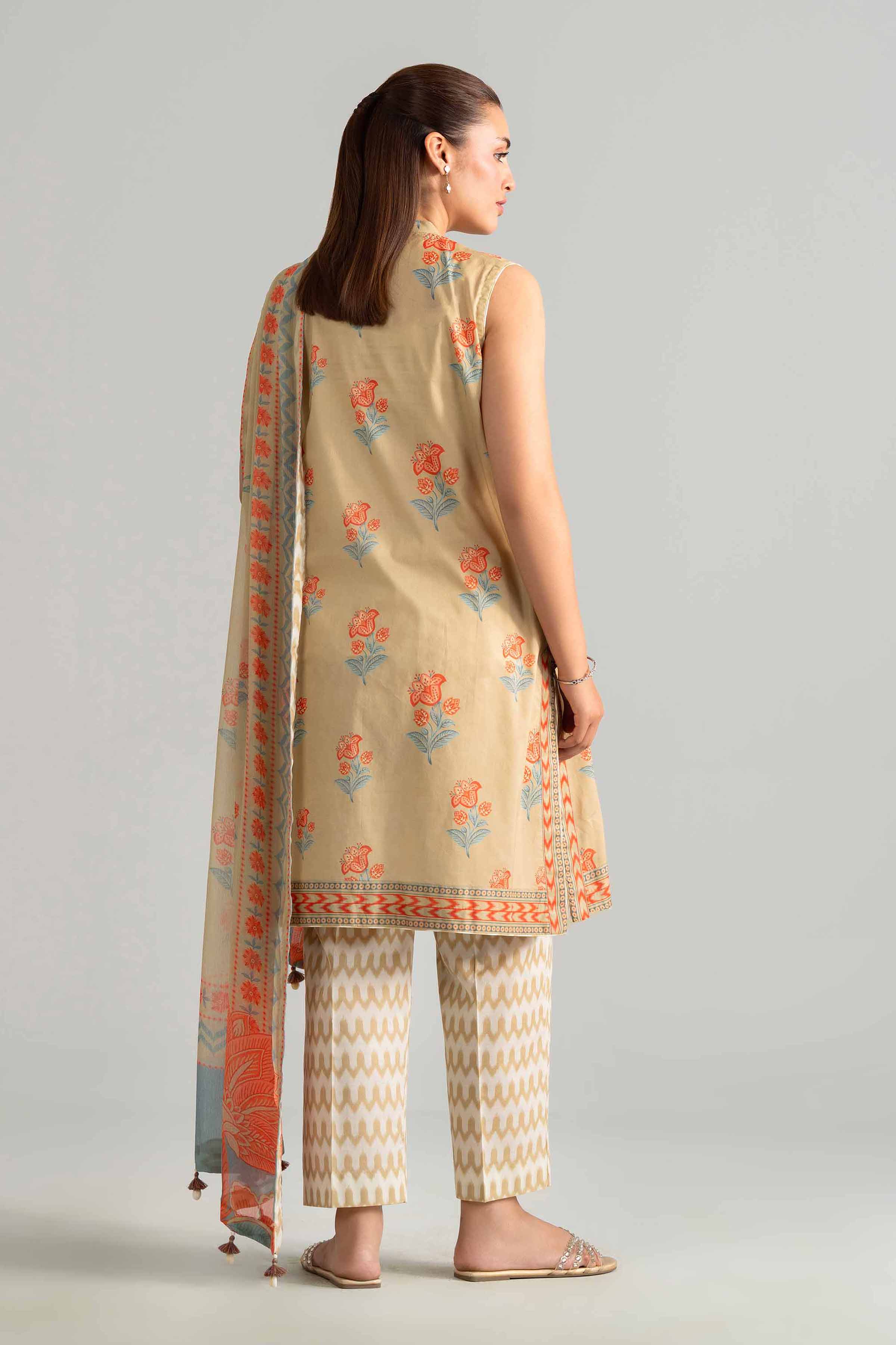 3 Piece - Digital Printed Suit - 42601906