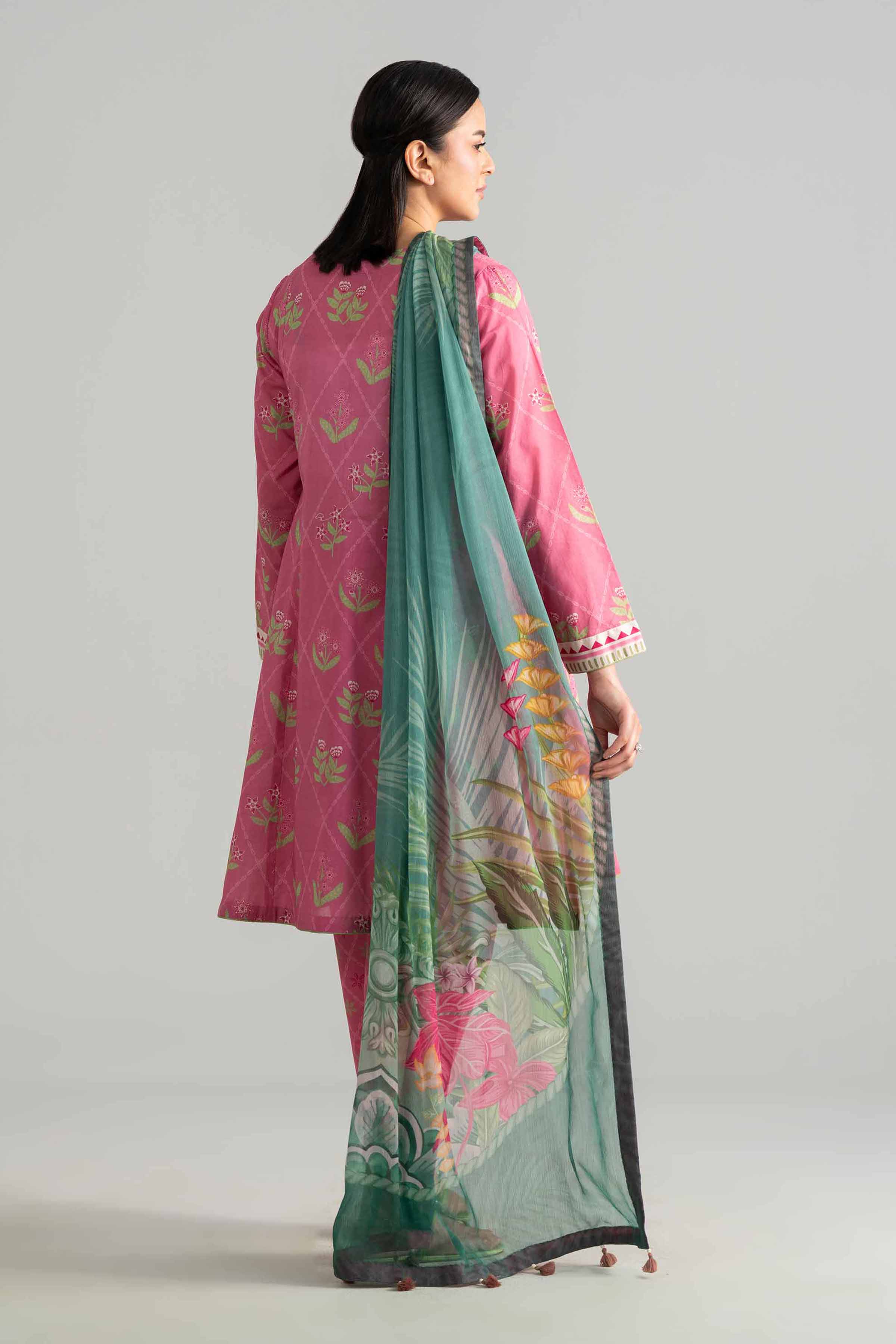 3 Piece - Digital Printed Suit - 42601907