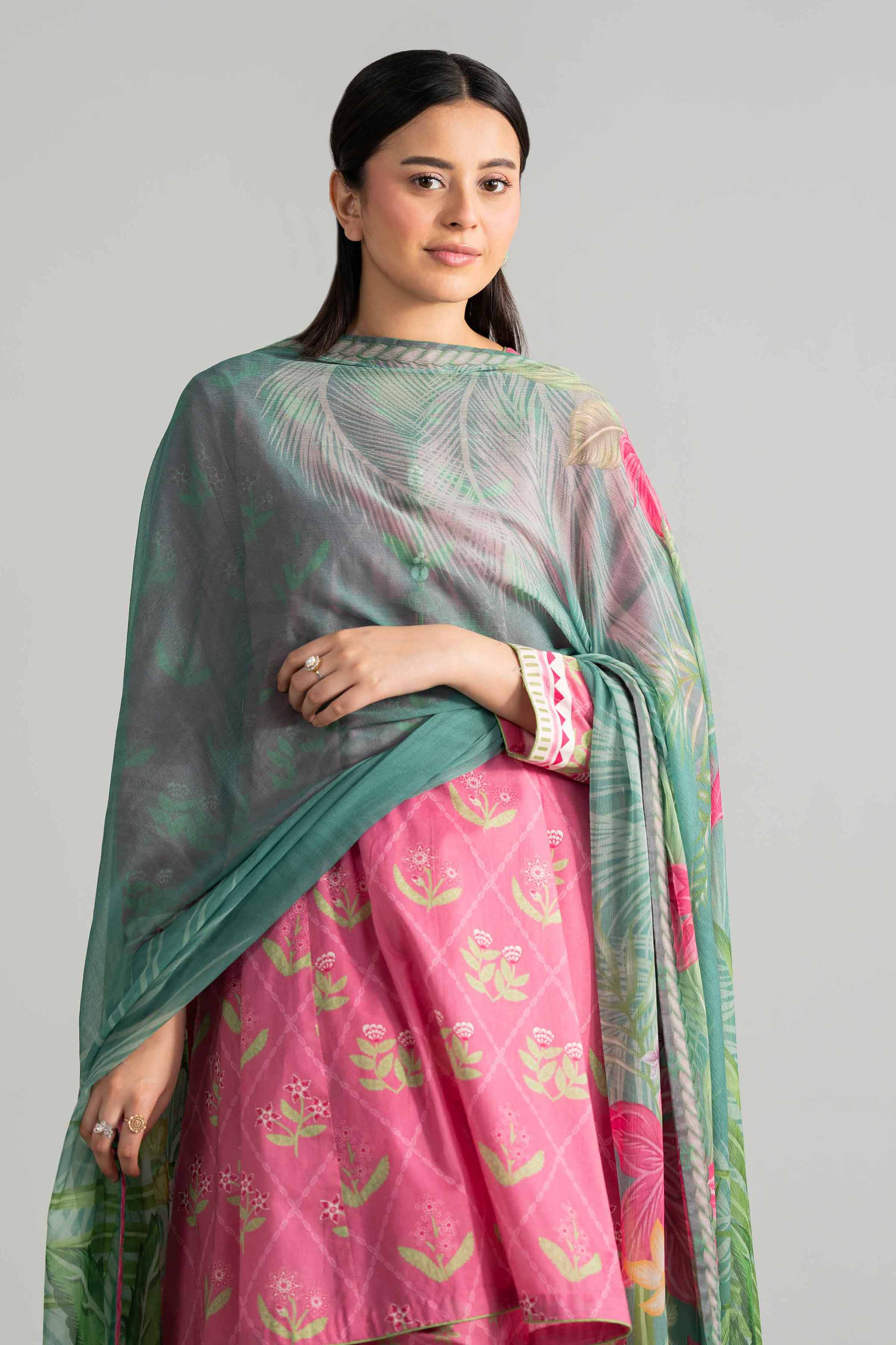 3 Piece - Digital Printed Suit - 42601907