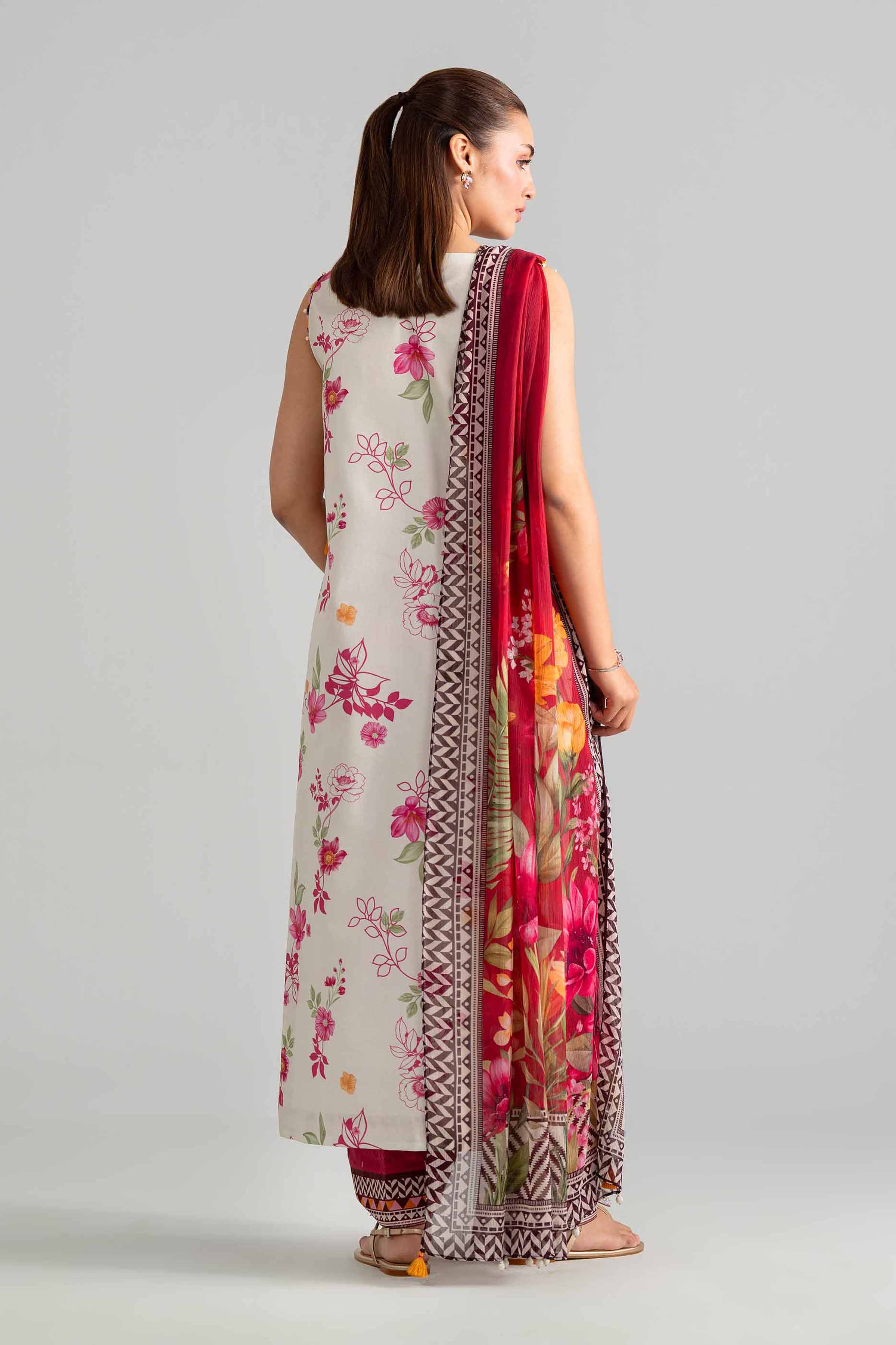 3 Piece - Digital Printed Suit - 42601908