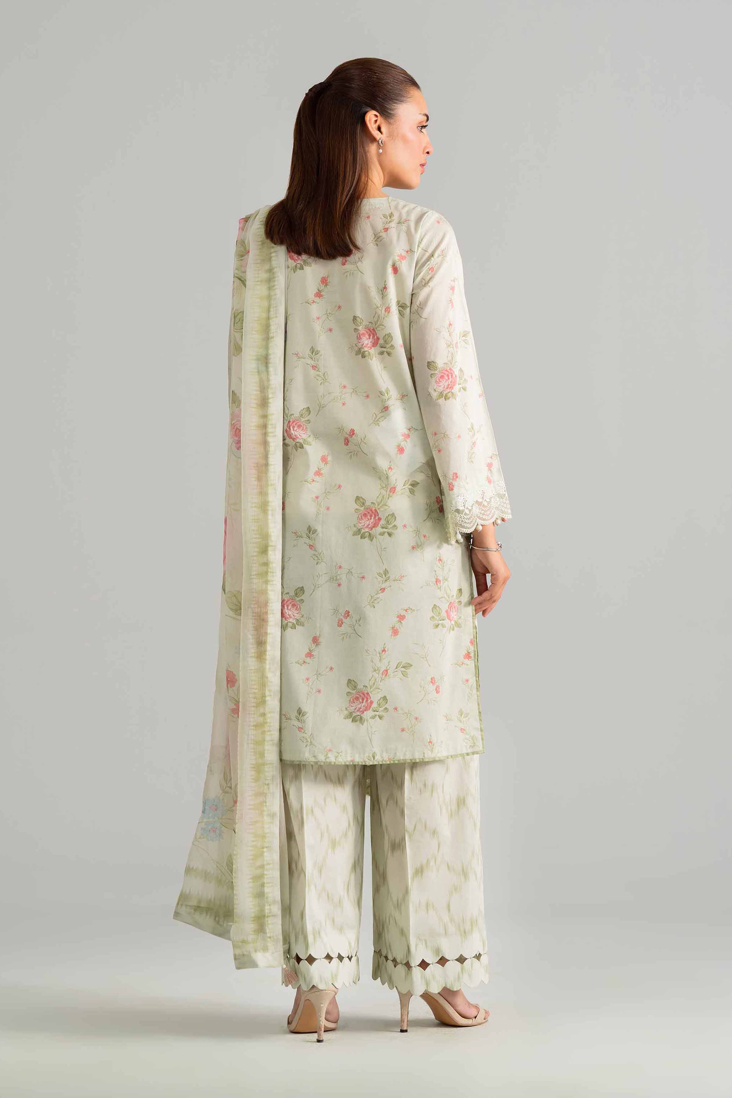 3 Piece - Digital Printed Embroidered Suit - 42601913 for Women - Unstitched Collection | Nishat | Shop Online