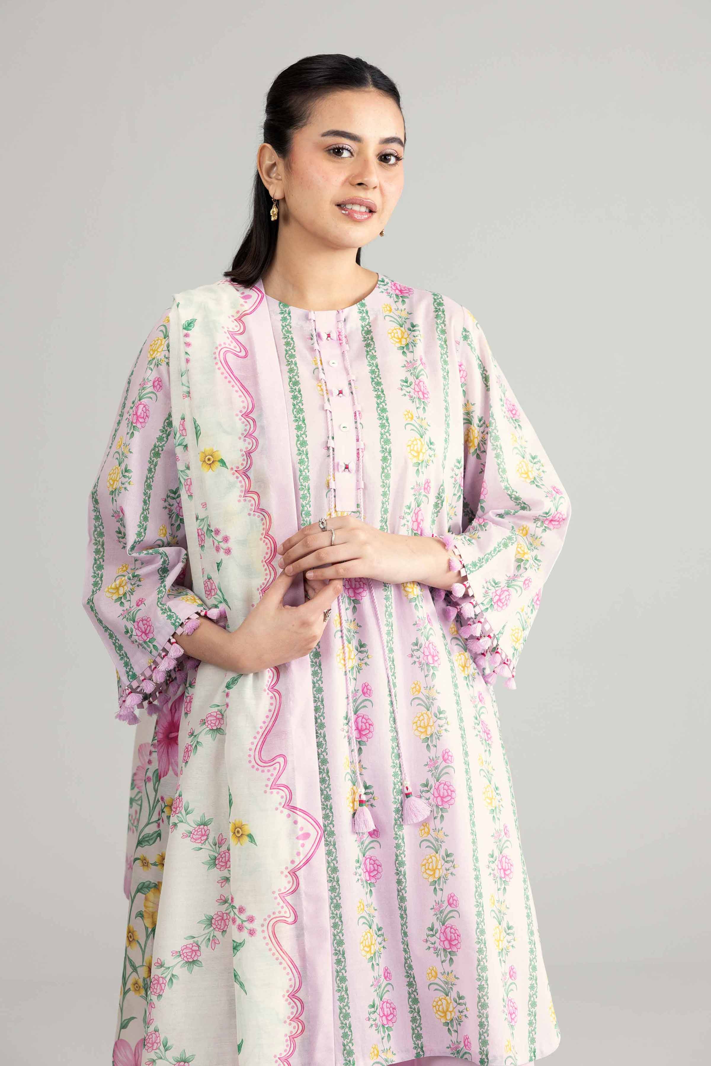 2 Piece - Printed Suit - 42601928 for Women - Unstitched Collection | Nishat | Shop Online