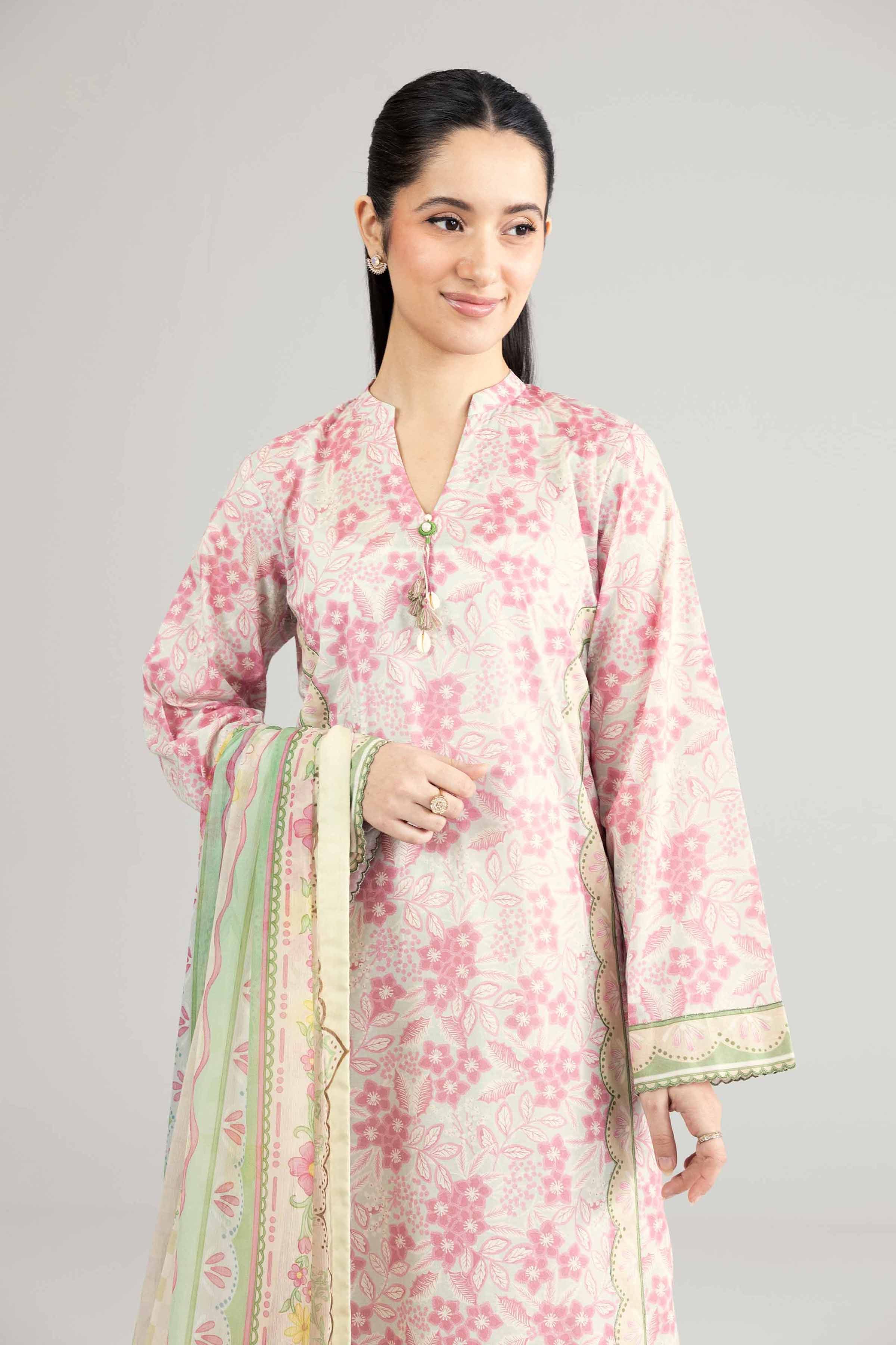 2 Piece - Printed Suit - 42601929 for Women - Unstitched Collection | Nishat | Shop Online