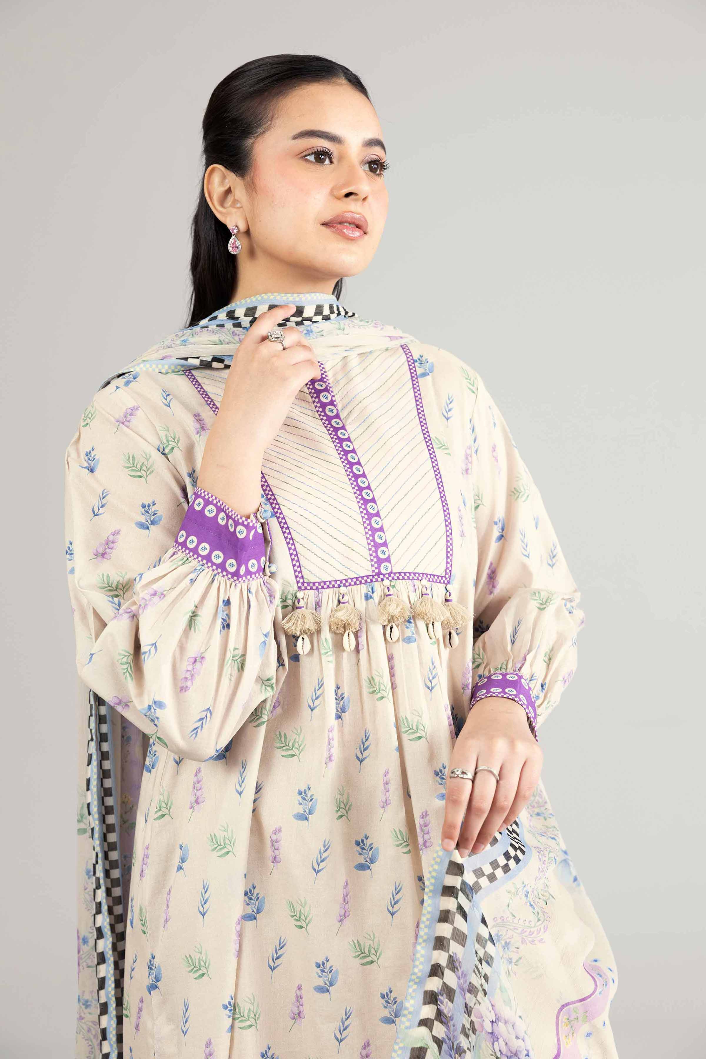 2 Piece - Printed Suit - 42601930 for Women - Unstitched Collection | Nishat | Shop Online