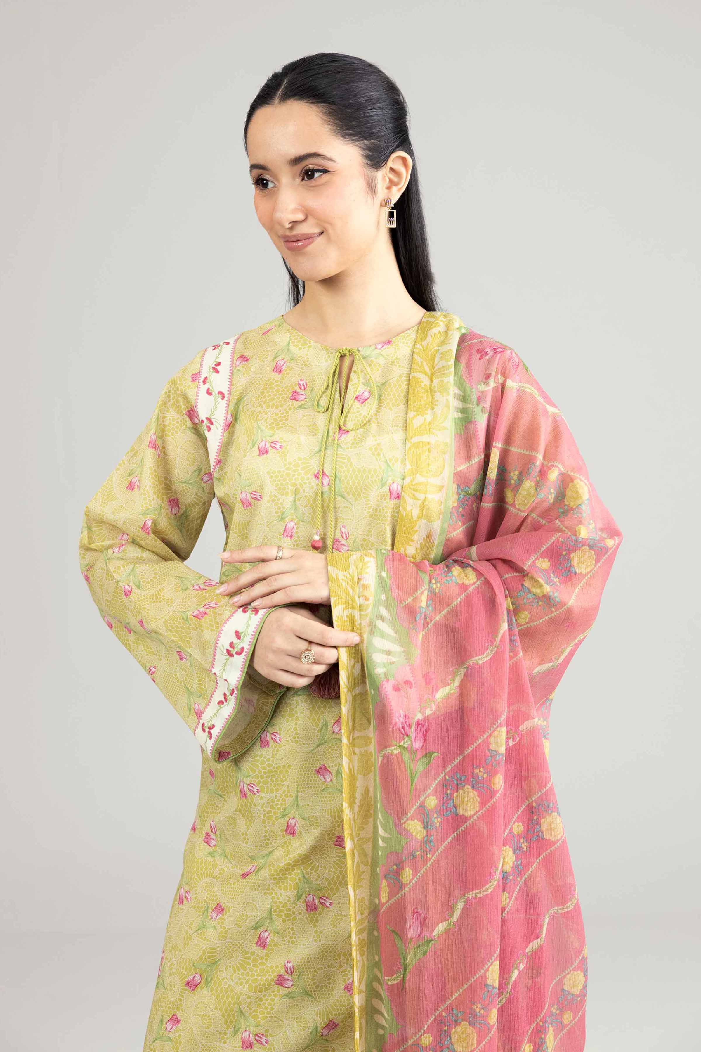 2 Piece - Printed Suit - 42601932 for Women - Unstitched Collection | Nishat | Shop Online