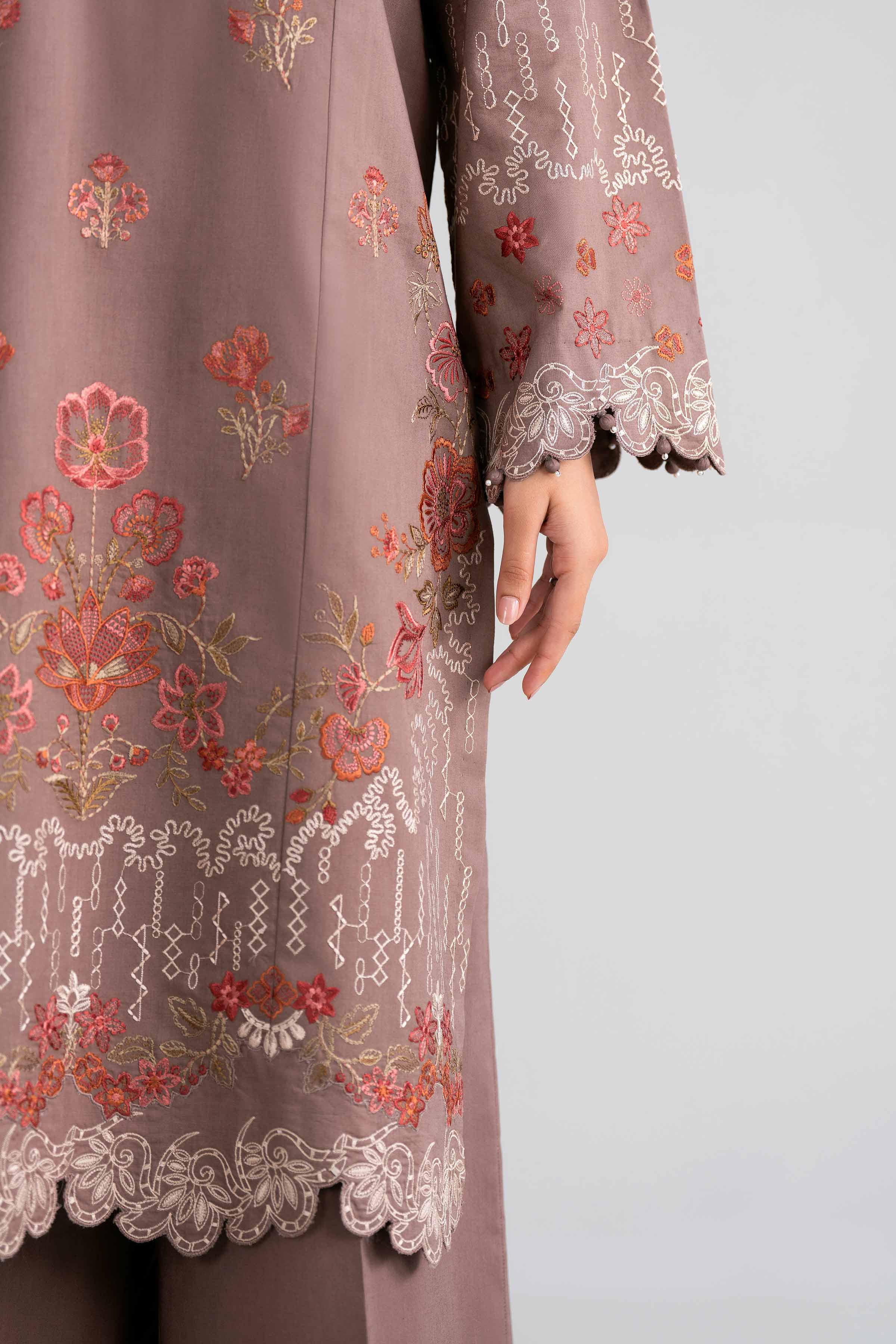 2 Piece - Embroidered Suit - 42601934 for Women - Unstitched Collection | Nishat | Shop Online