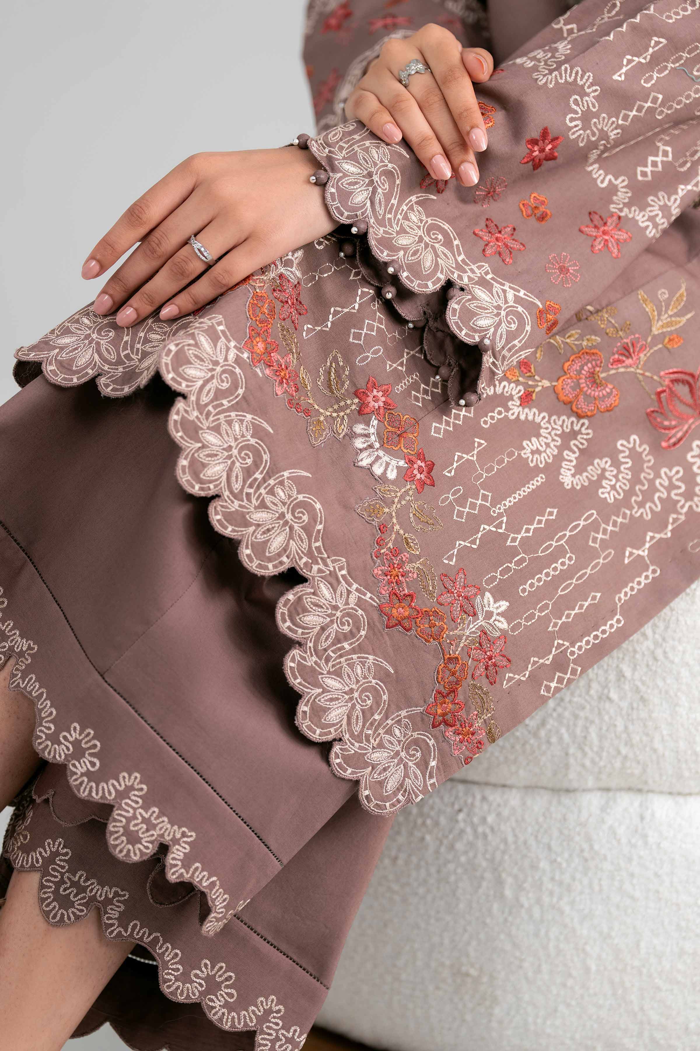 2 Piece - Embroidered Suit - 42601934 for Women - Unstitched Collection | Nishat | Shop Online