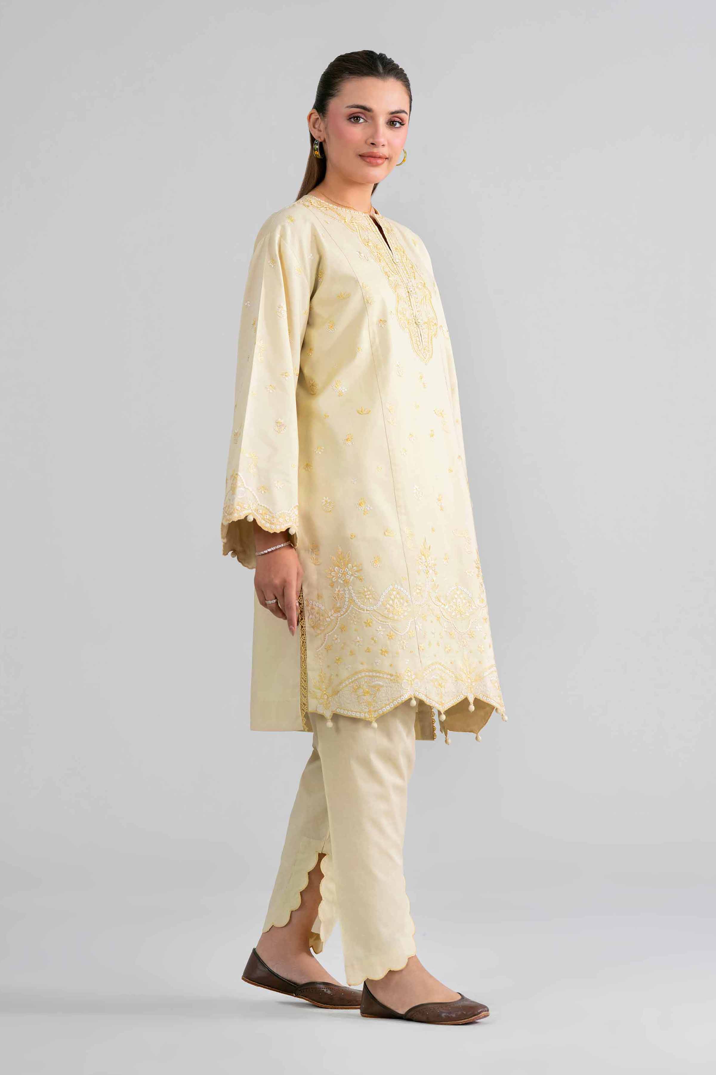 2 Piece - Embroidered Suit - 42601937 for Women - Unstitched Collection | Nishat | Shop Online