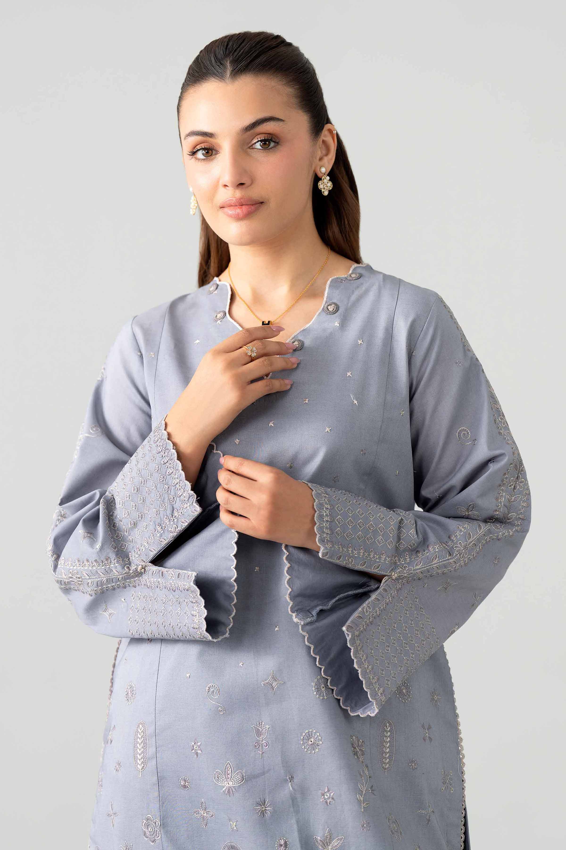 2 Piece - Embroidered Suit - 42601939 for Women - Unstitched Collection | Nishat | Shop Online