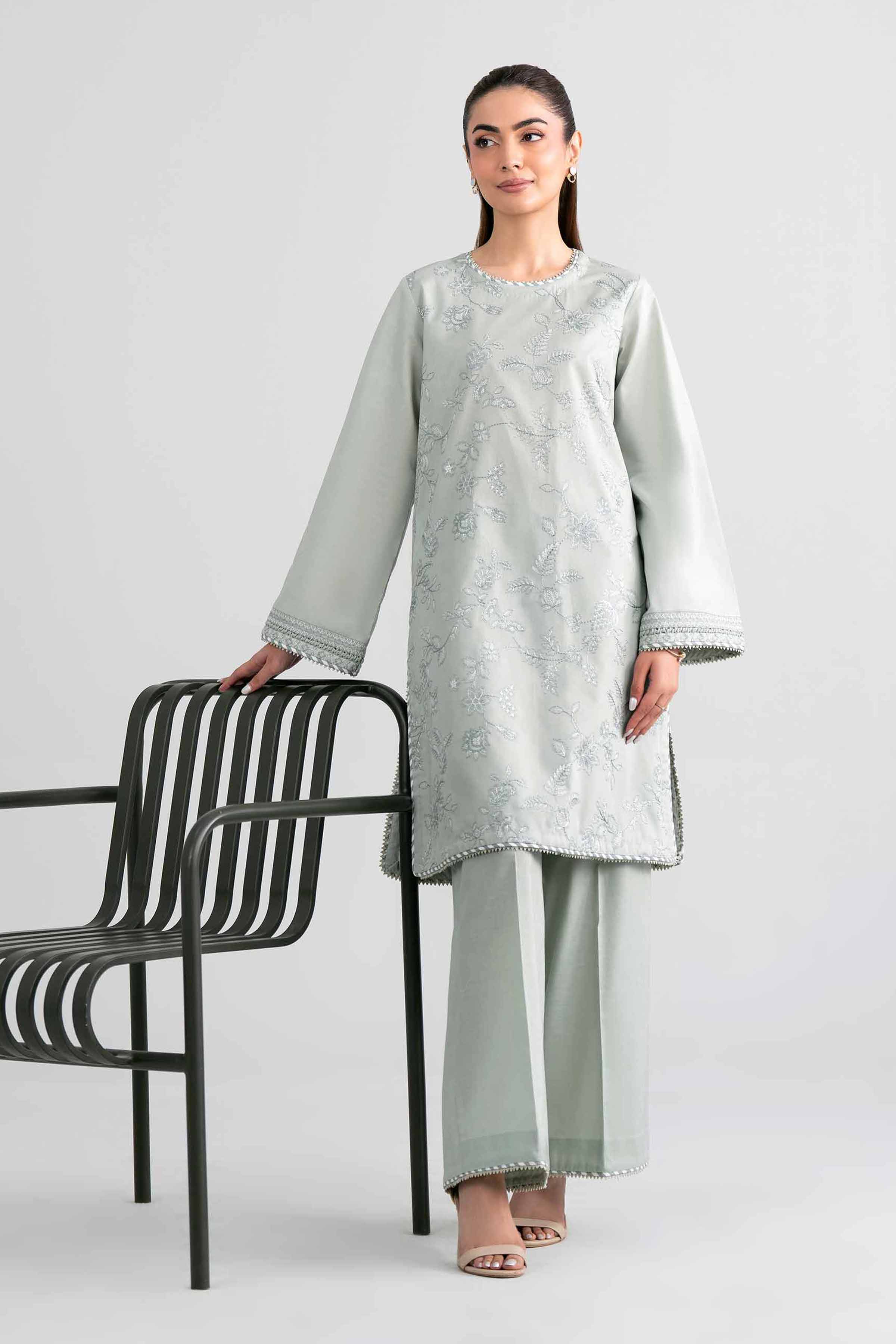 2 Piece - Embroidered Suit - 42601942 for Women - Unstitched Collection | Nishat | Shop Online