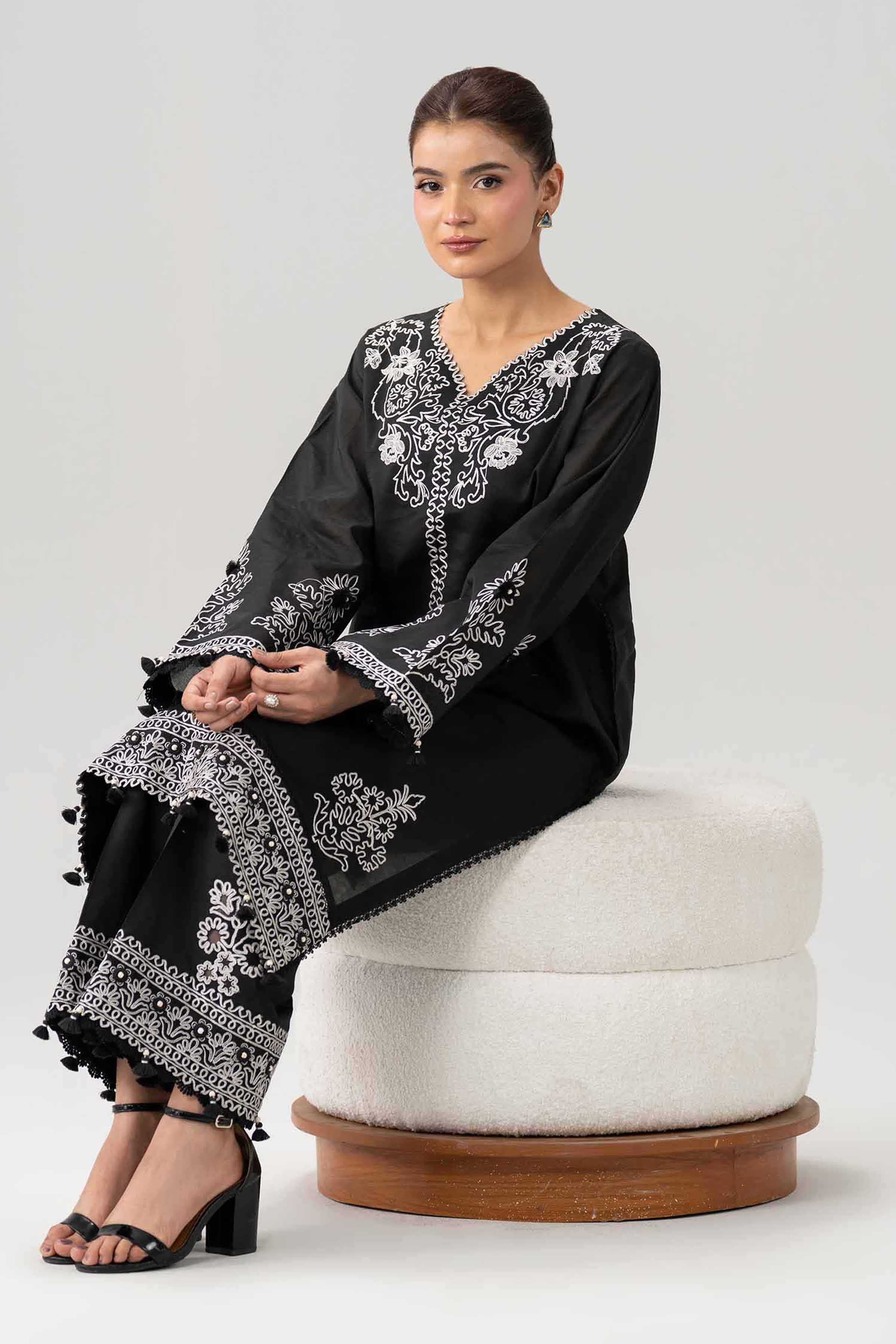 2 Piece - Embroidered Suit - 42601943 for Women - Unstitched Collection | Nishat | Shop Online