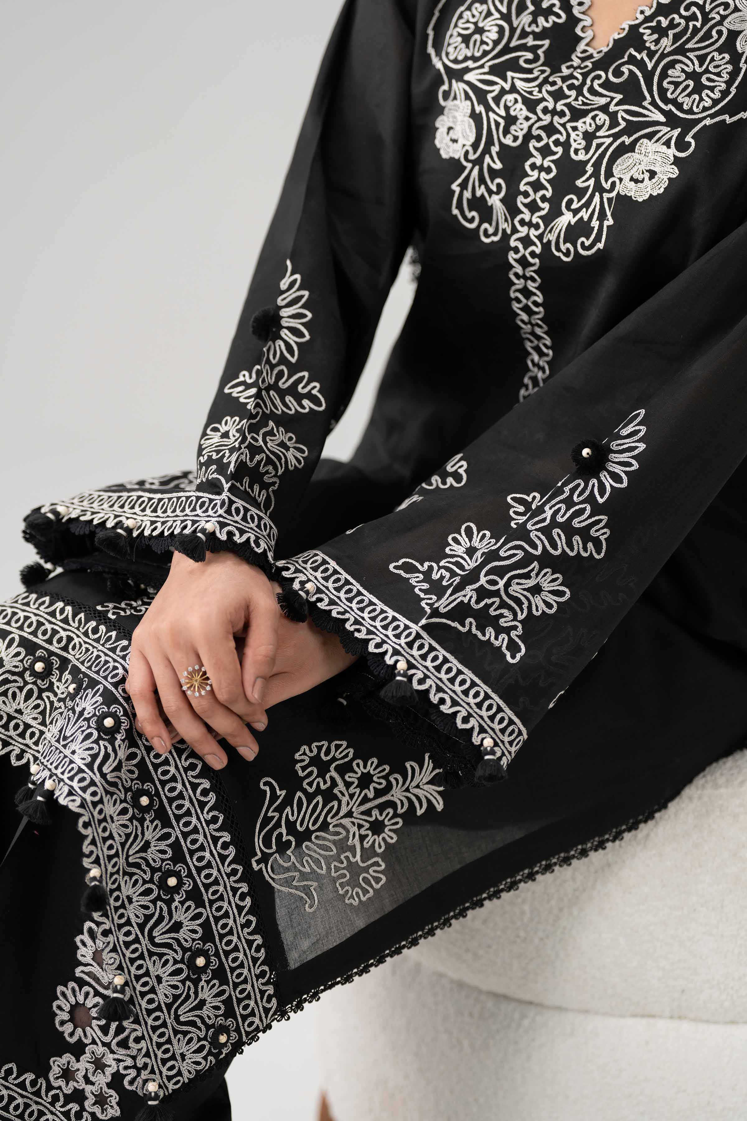 2 Piece - Embroidered Suit - 42601943 for Women - Unstitched Collection | Nishat | Shop Online