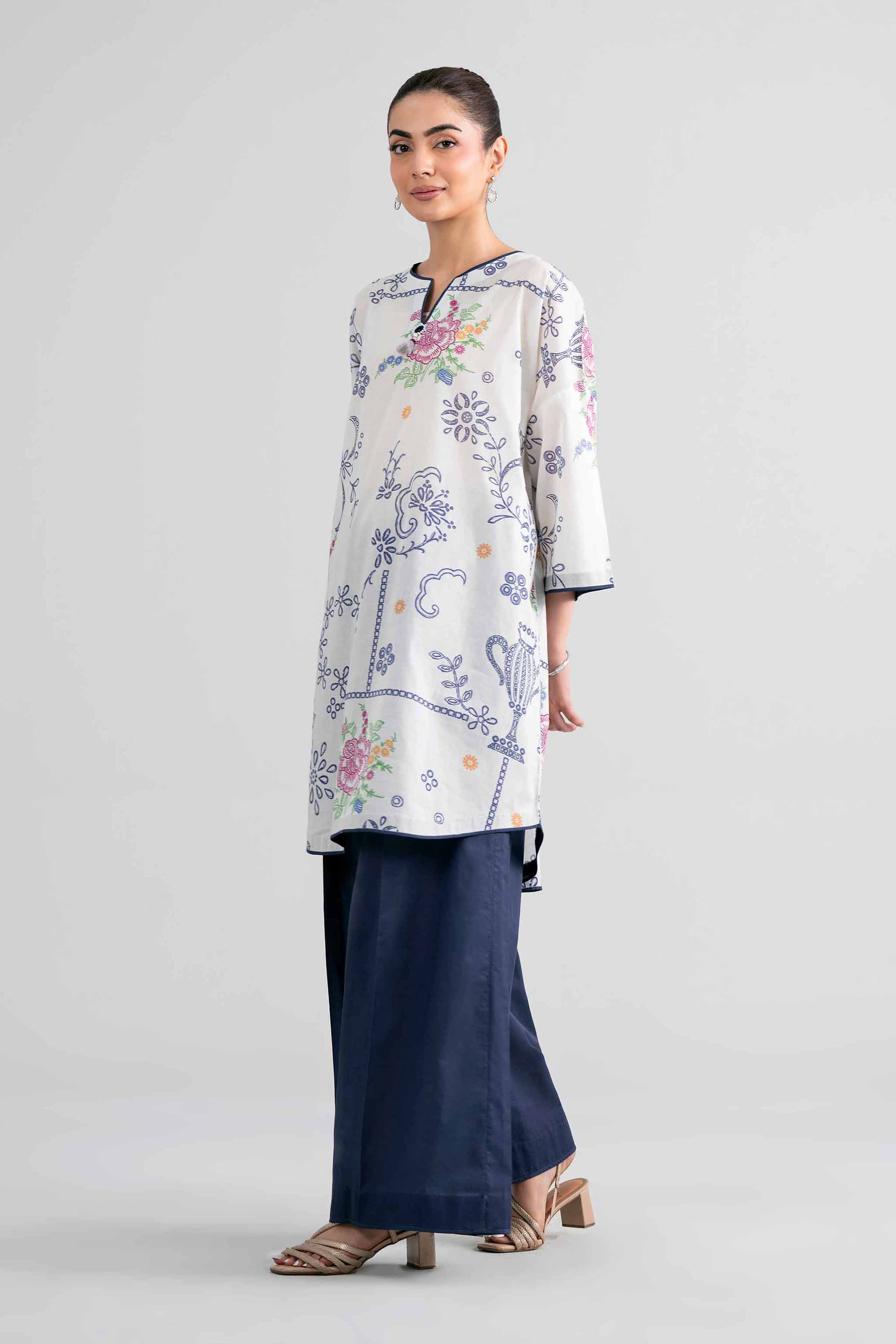 2 Piece - Printed Suit - 42601944 for Women - Unstitched Collection | Nishat | Shop Online