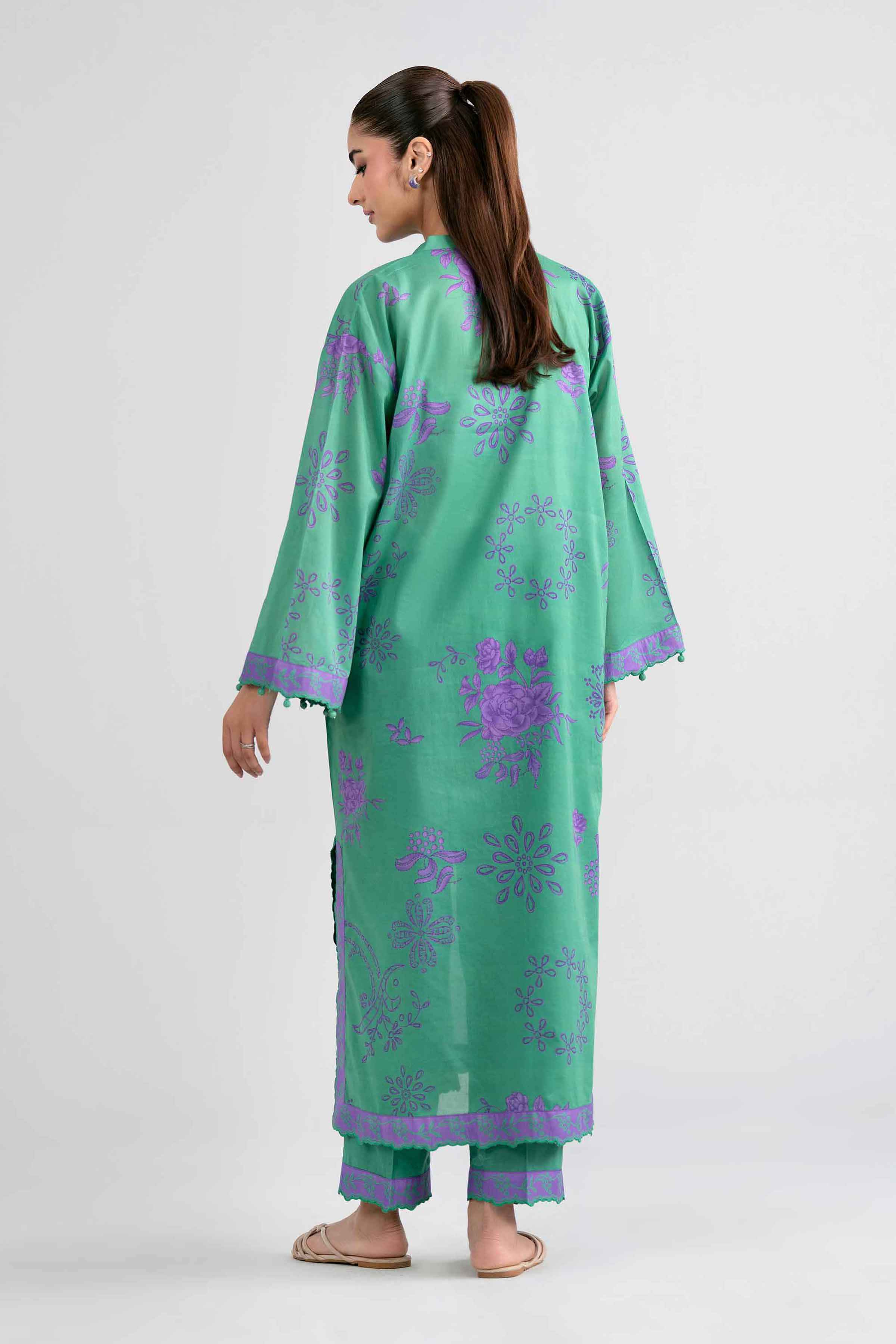 2 Piece - Printed Suit - 42601945 for Women - Unstitched Collection | Nishat | Shop Online