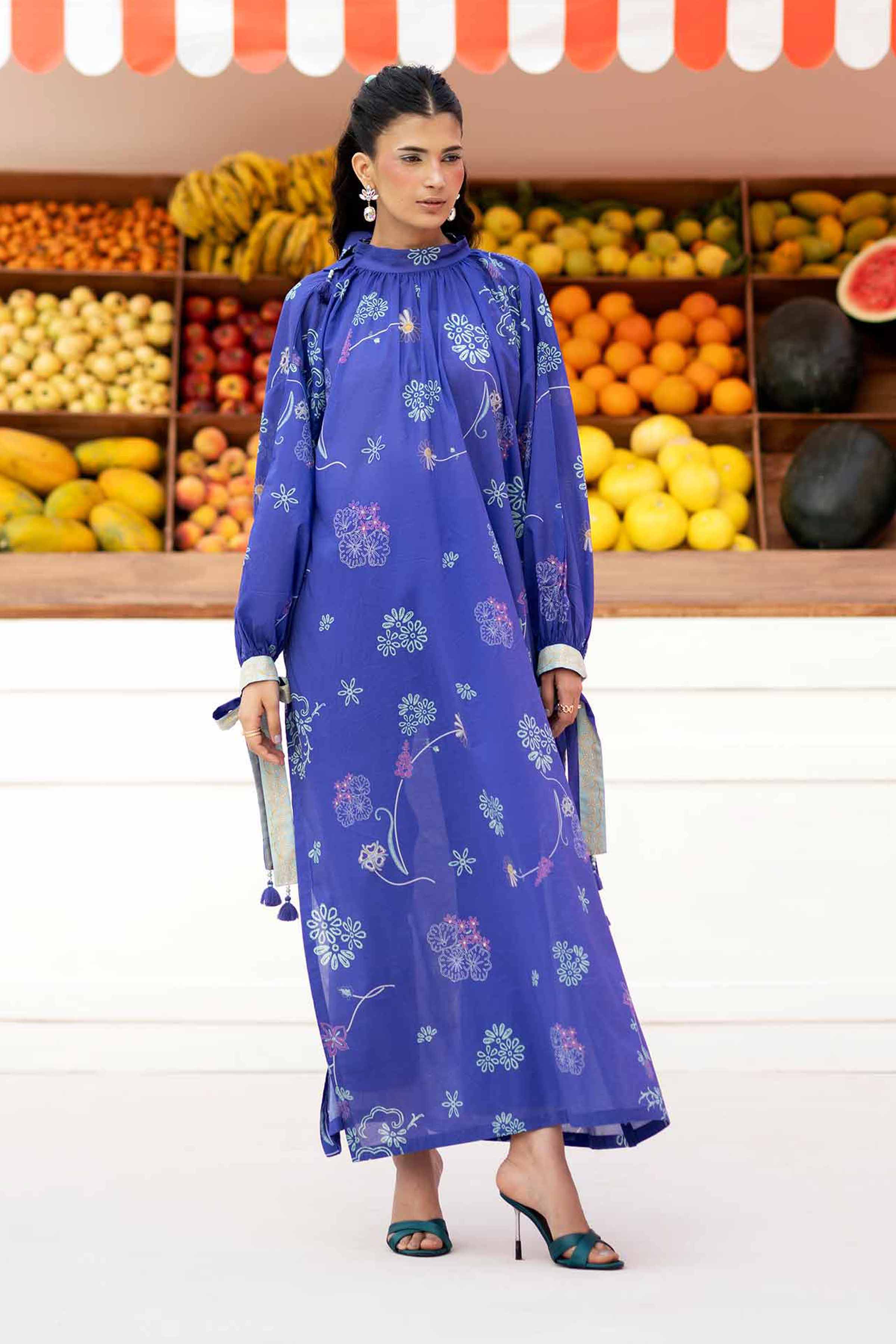 2 Piece - Printed Suit - 42601946 for Women - Unstitched Collection | Nishat | Shop Online