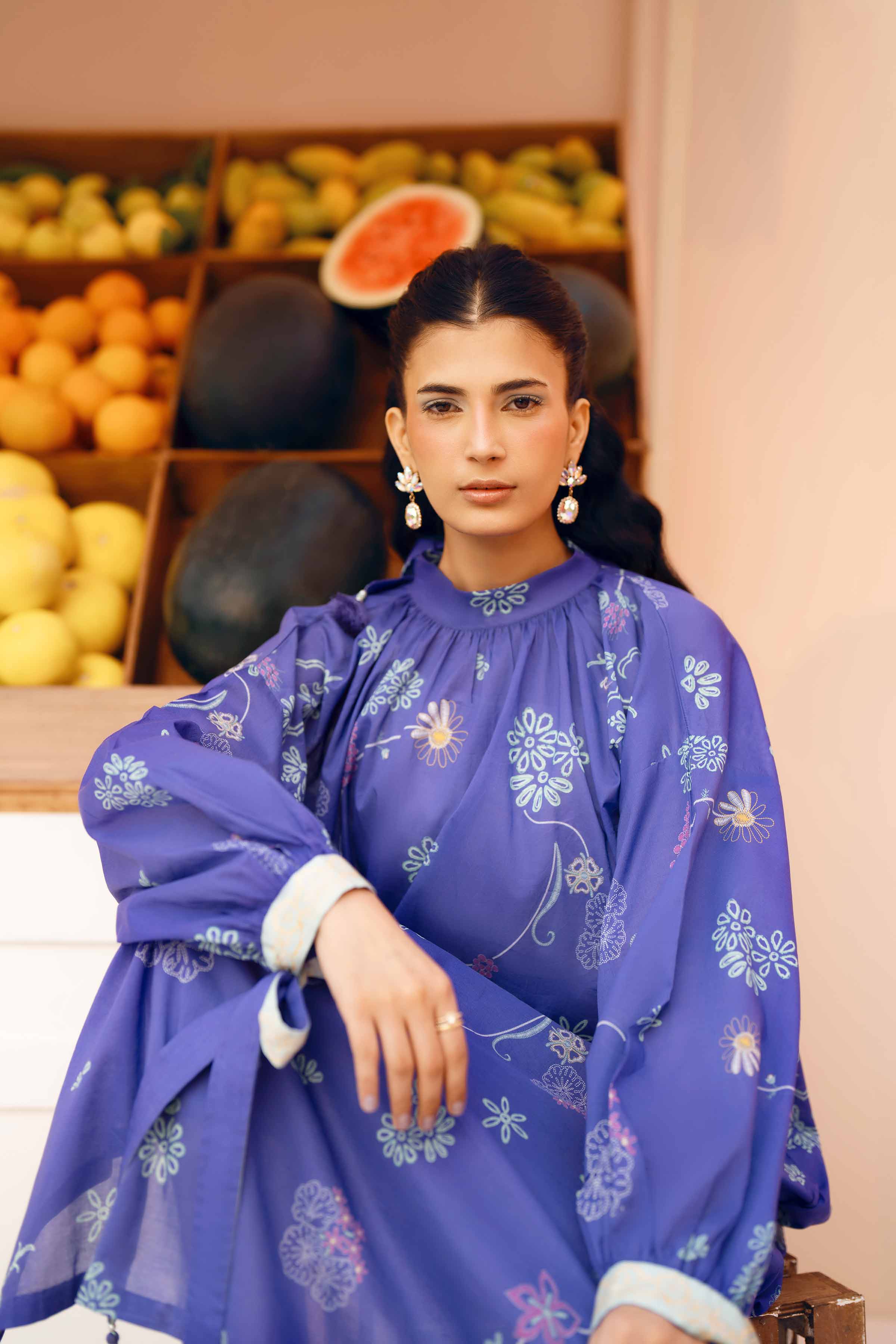 2 Piece - Printed Suit - 42601946 for Women - Unstitched Collection | Nishat | Shop Online
